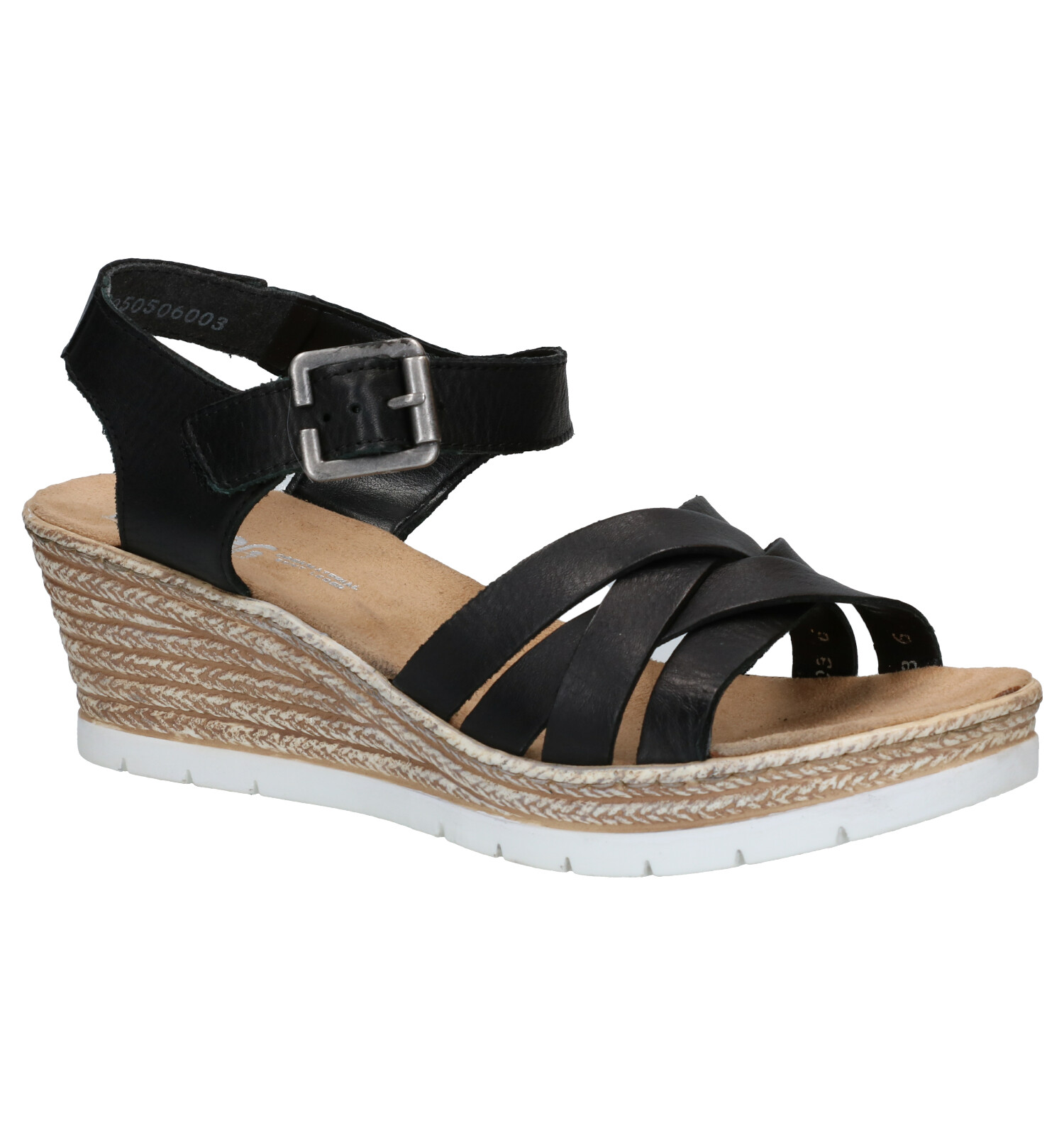 Rieker Zwarte Sandalen | TORFS.BE | Gratis verzend en retour