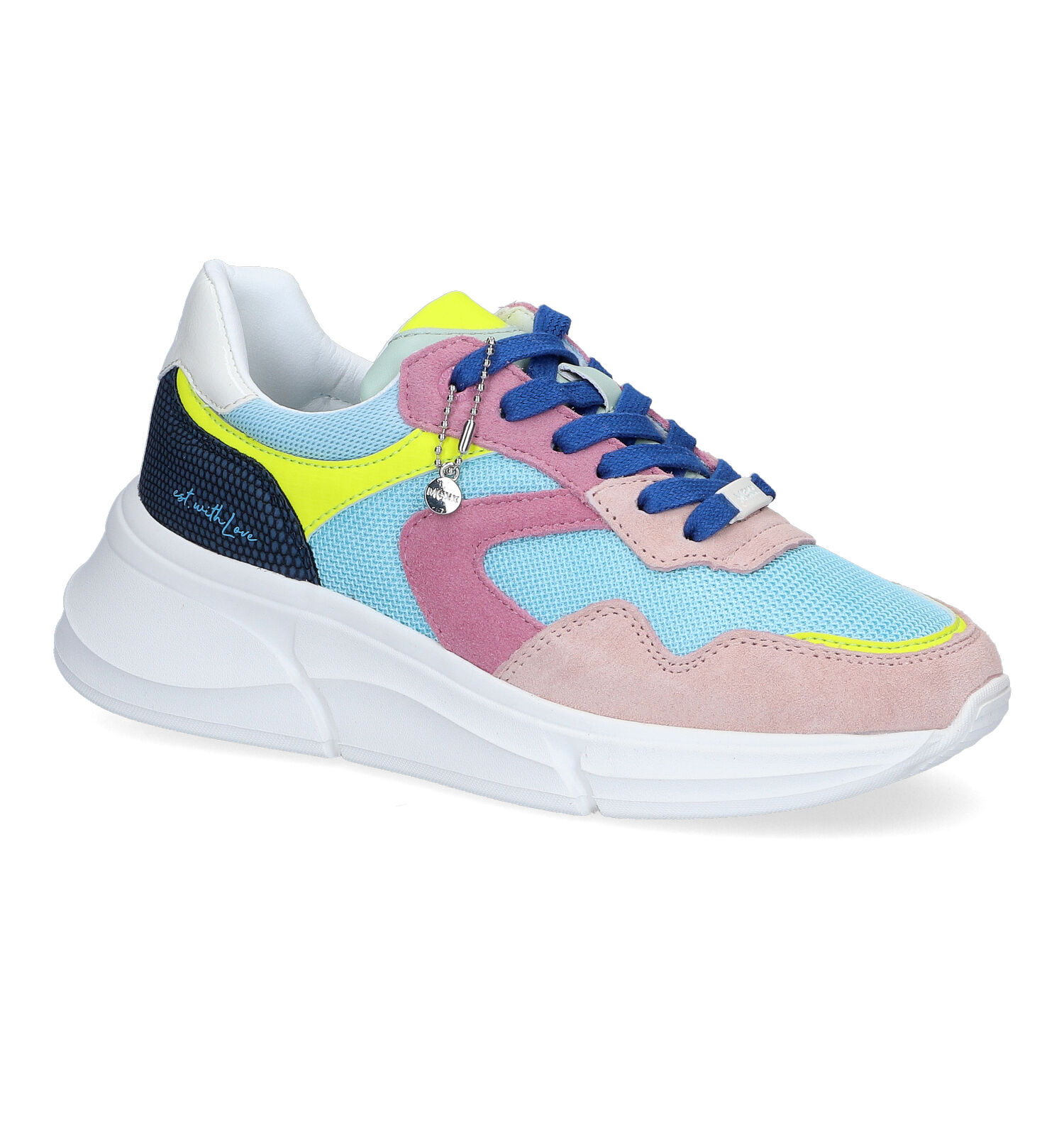 Mexx Jilou Blauwe Sneakers Dames Sneakers Online op TORFS.BE