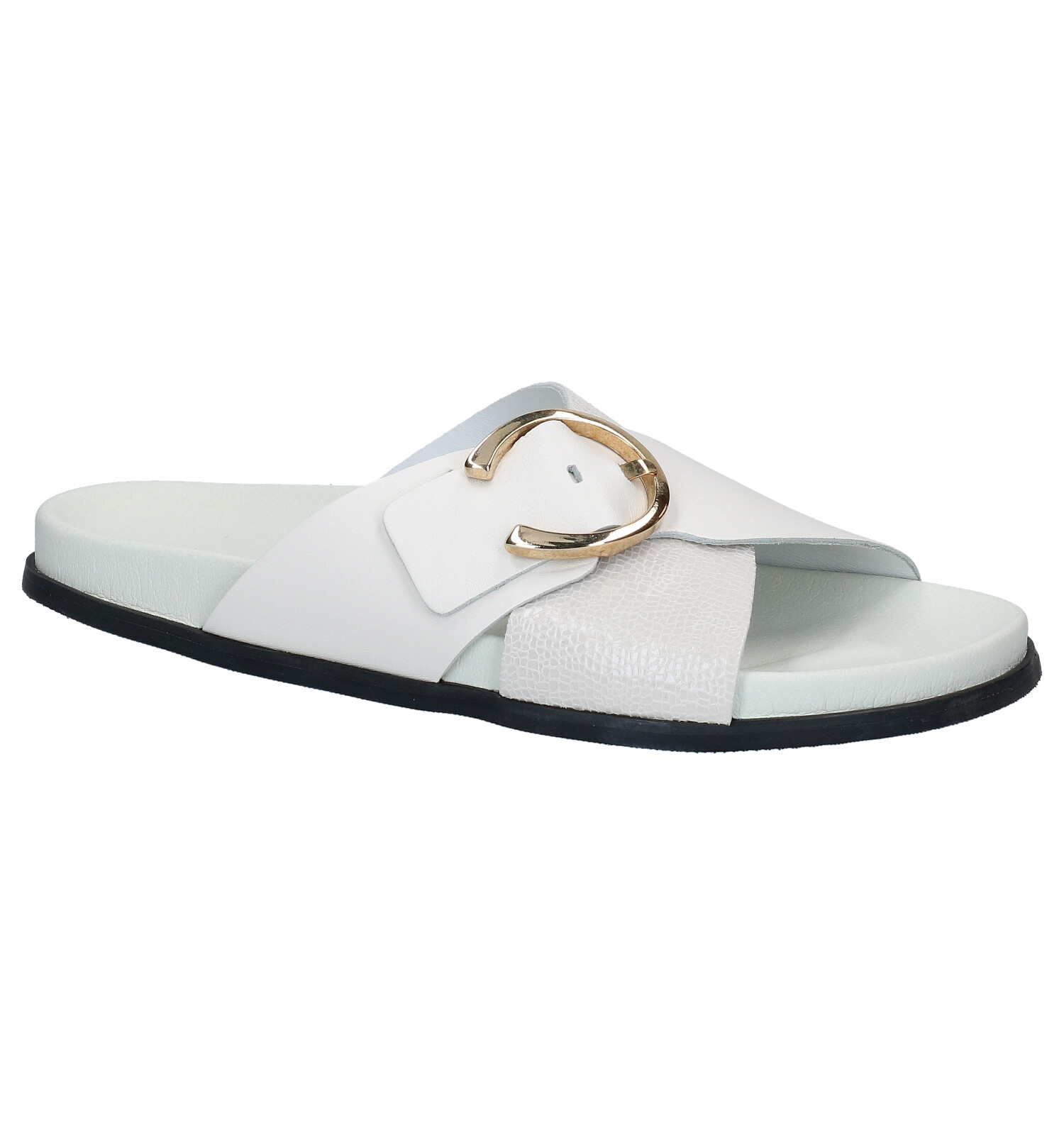River Woods Ecru Slippers Dames Slippers Online op TORFS.BE