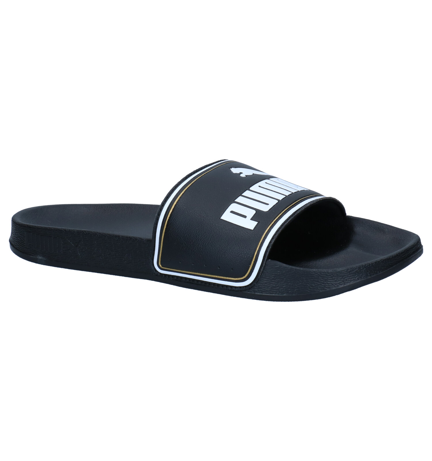 Puma Leadcat Zwarte Badslippers | TORFS.BE | Gratis verzend en retour
