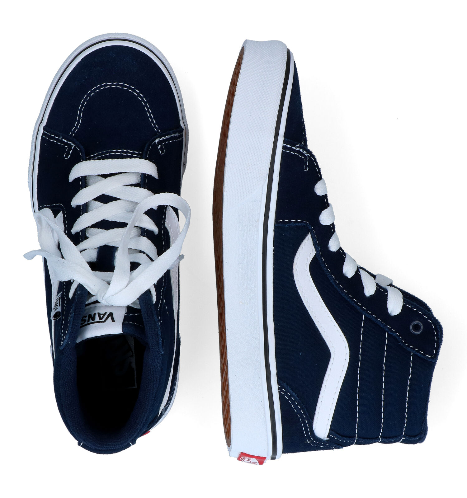 Vans Filmore Hi Blauwe Sneakers | TORFS.BE | Gratis verzend en retour