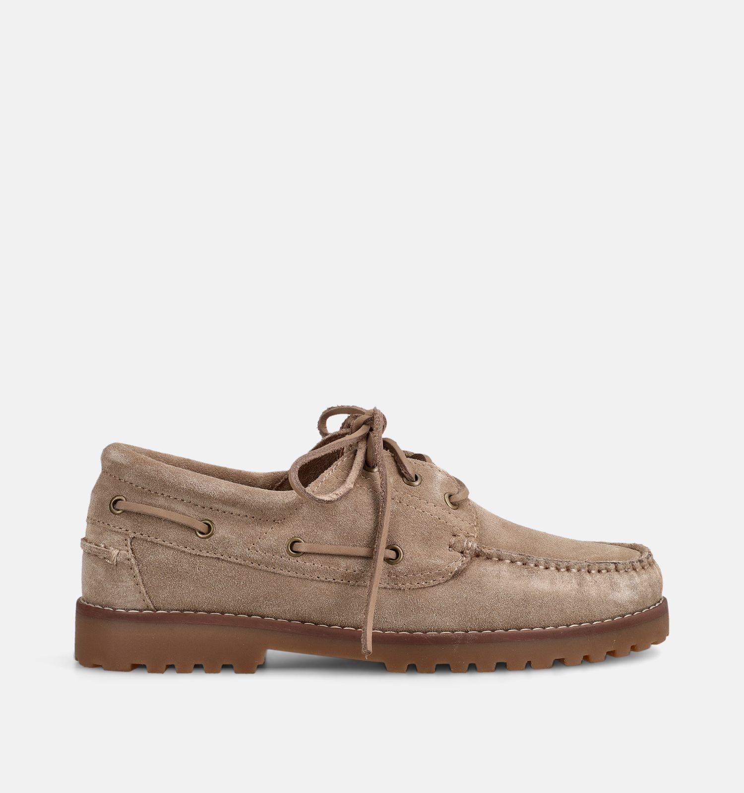 Jack & Jones Brooklyn Suede Taupe Bootschoenen