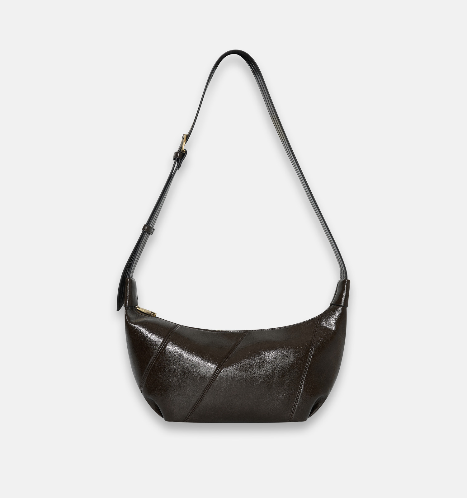 Bulaggi Crinkle Donkerbruine Crossbodytas