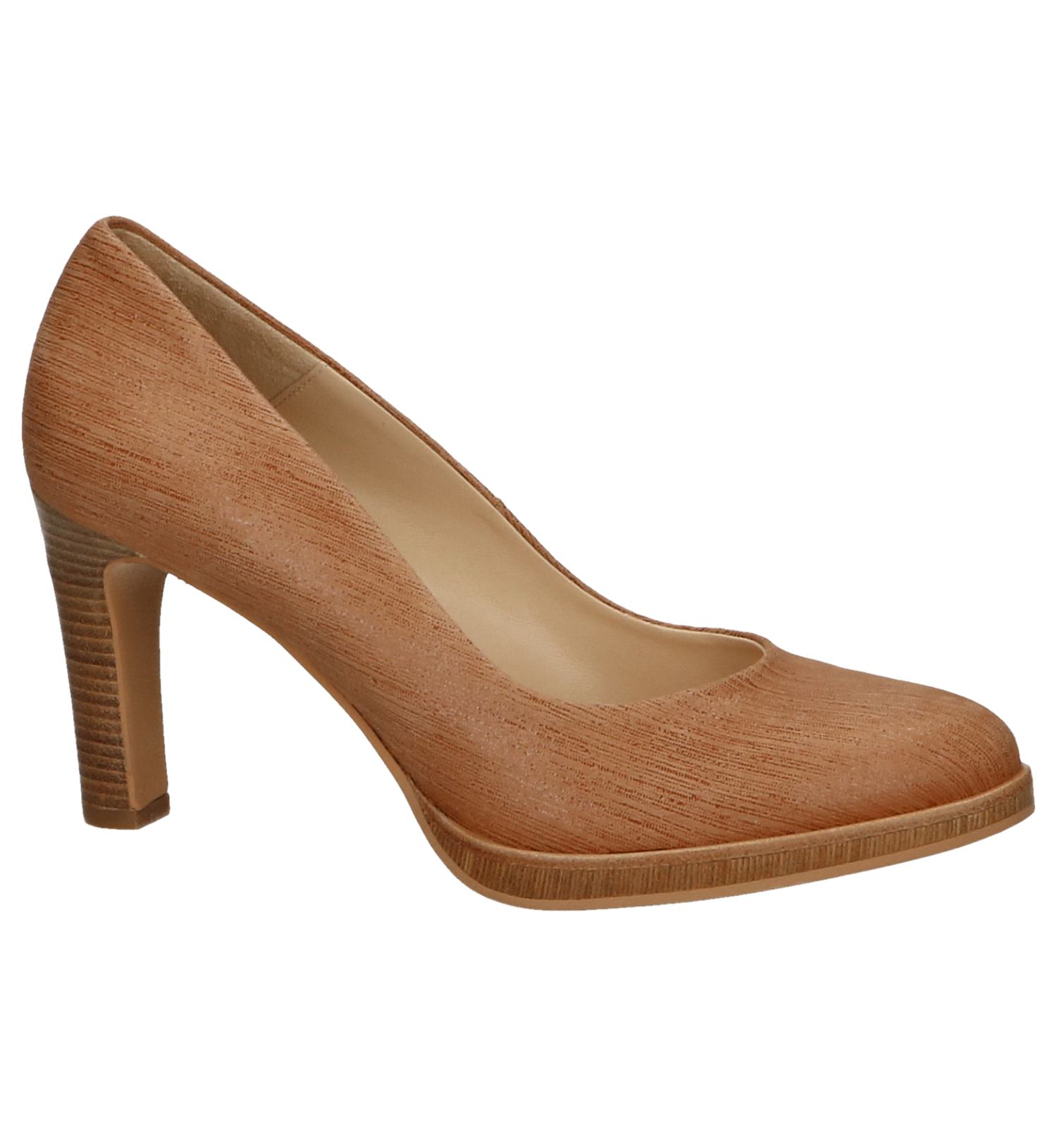 ralph lauren cognac pumps