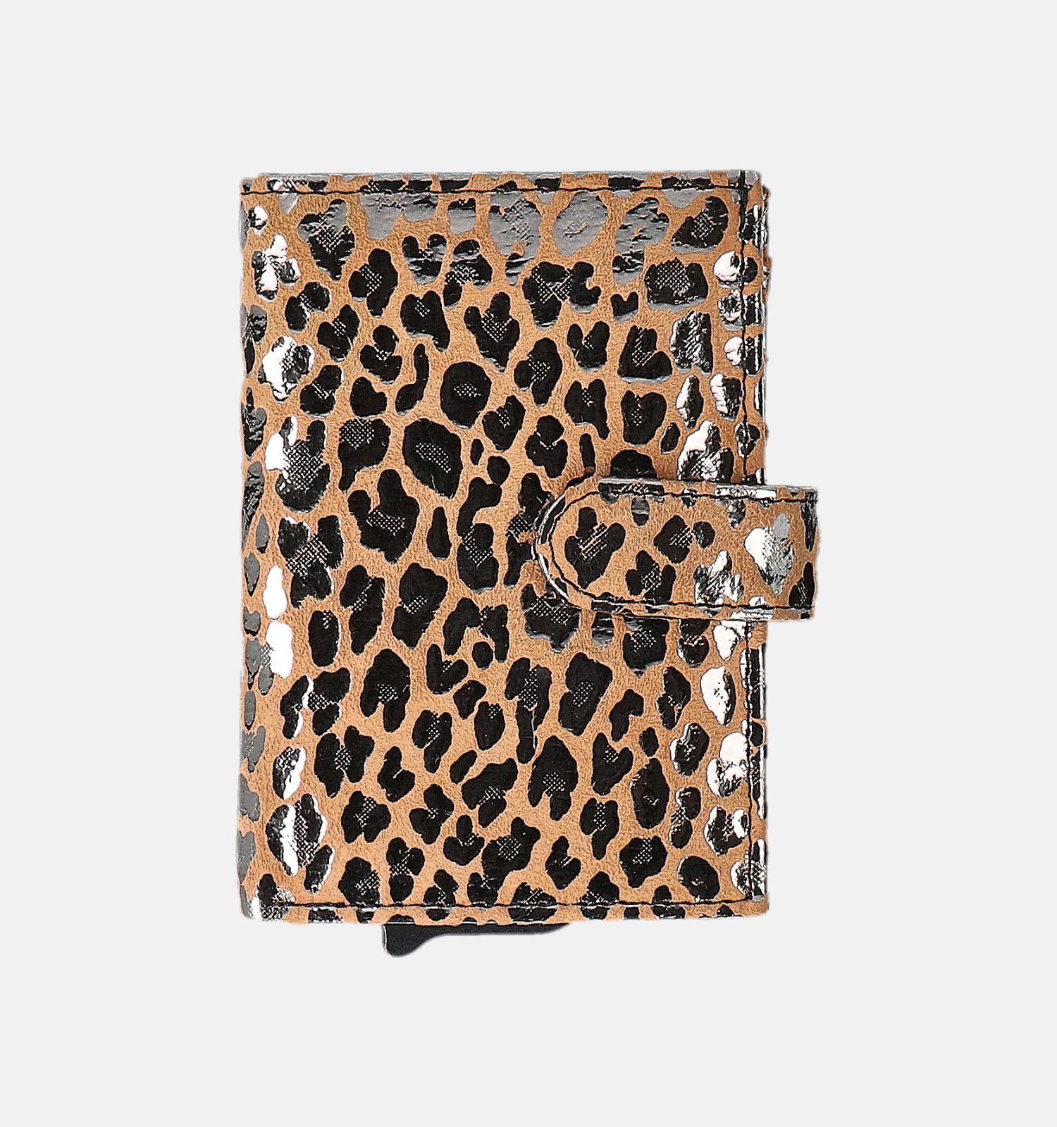 Charm London Gouden Kaartenhouder Leopard