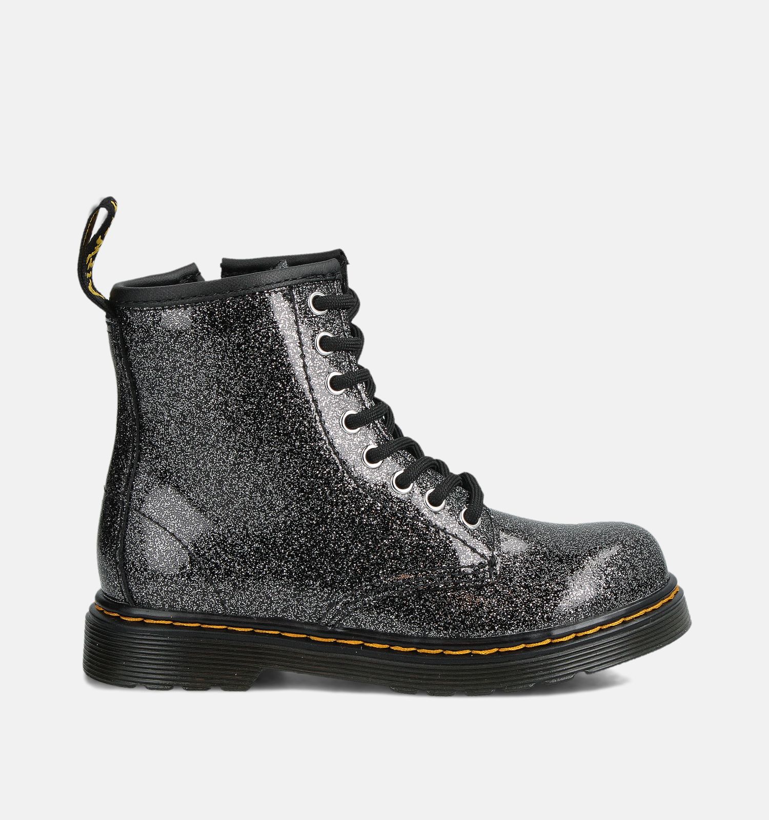 Dr. Martens 1460 Junior Zwarte Boots met Veter en Rits