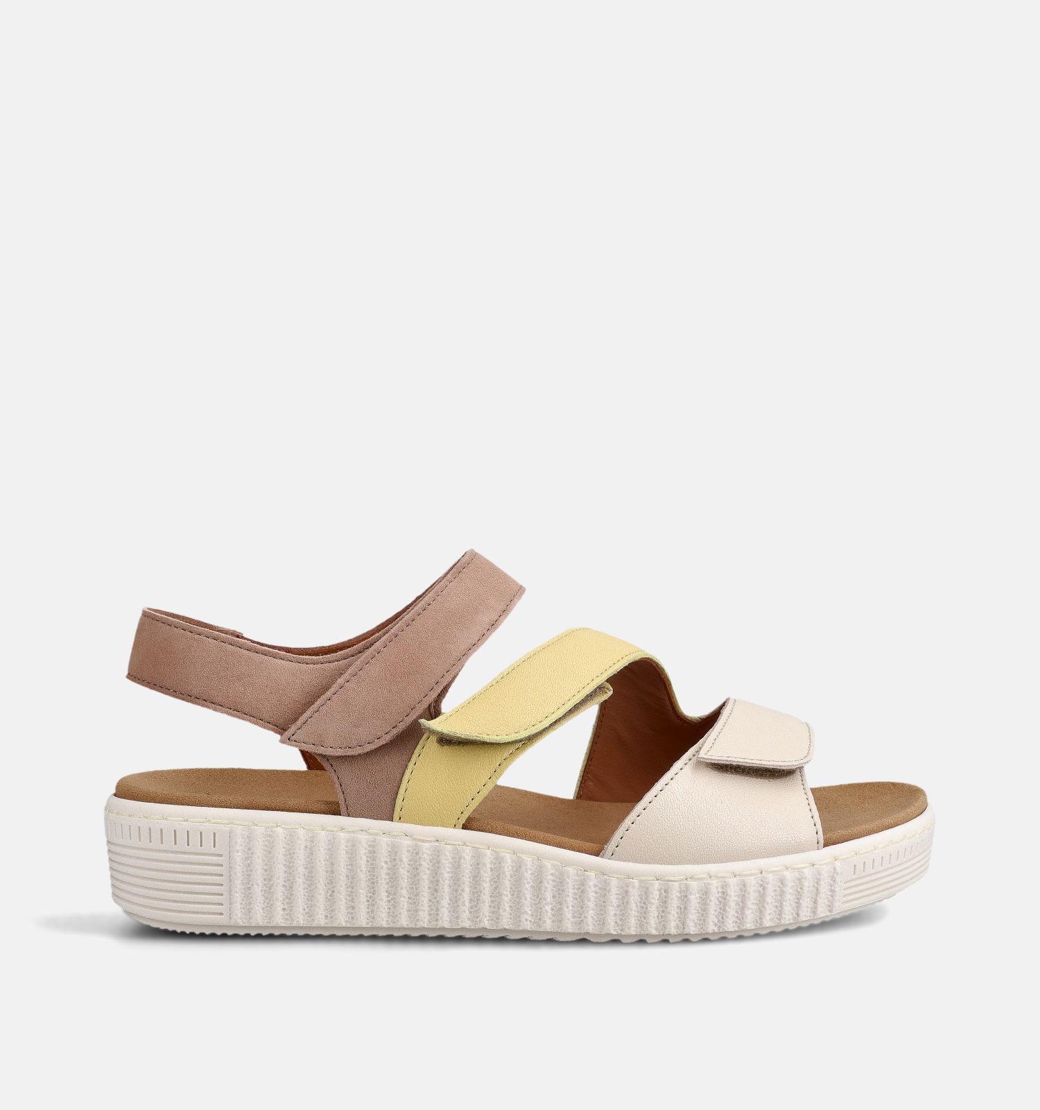 Gabor Beige/Gele Sandalen