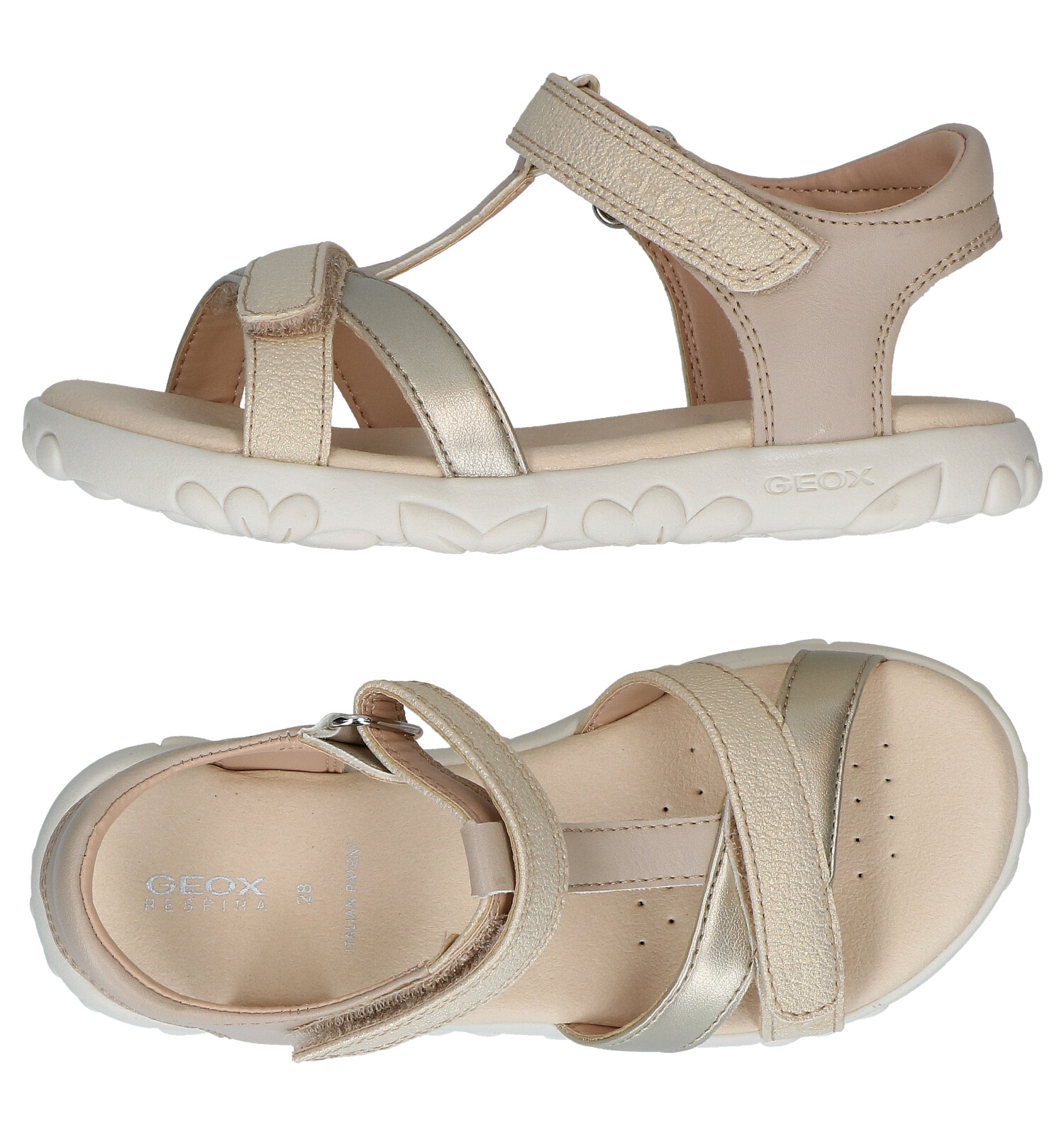 Geox Gouden Sandalen | TORFS.BE | Gratis verzend en retour
