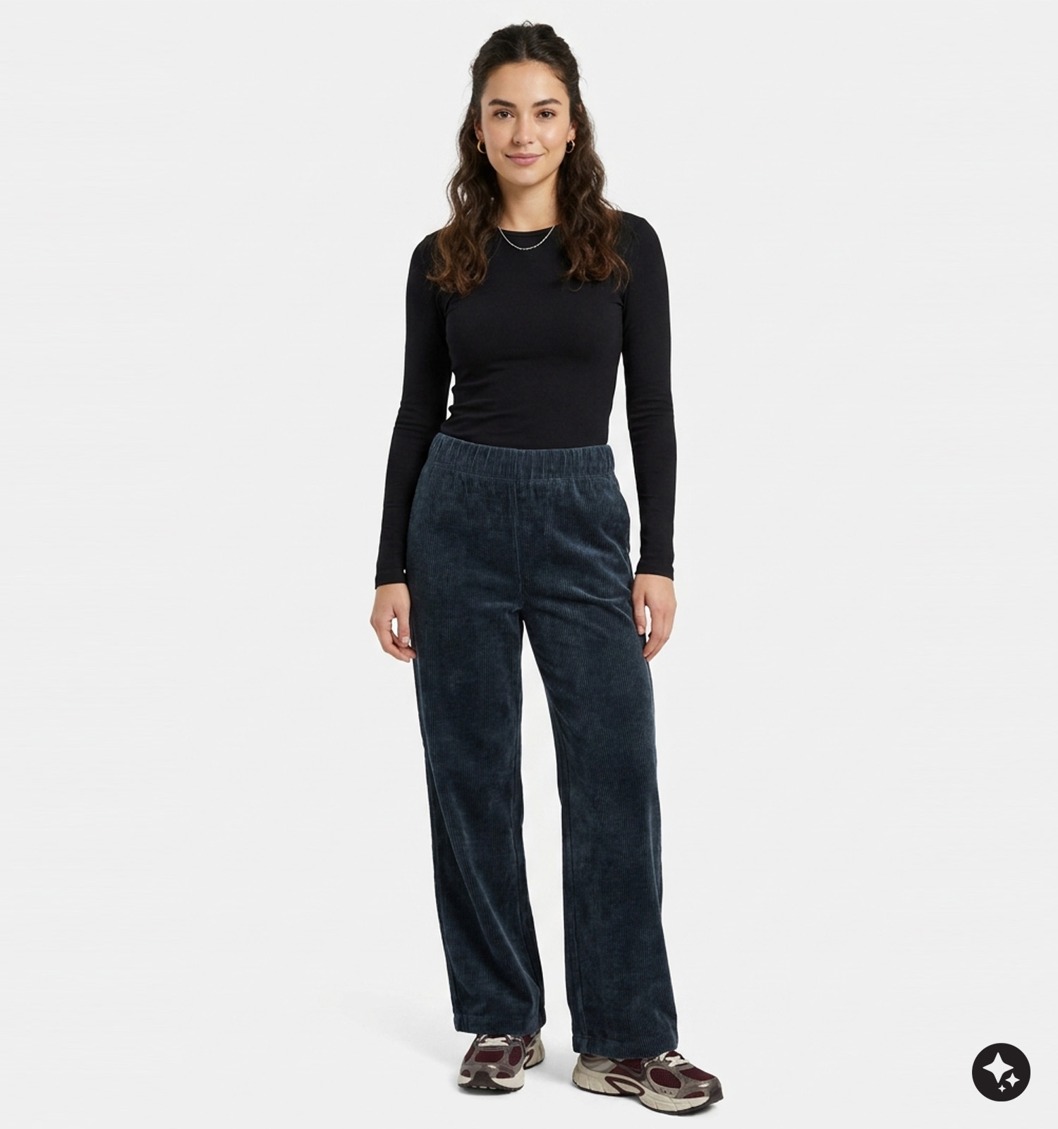 Minuit Douze Cola Donkerblauwe Geklede Broek