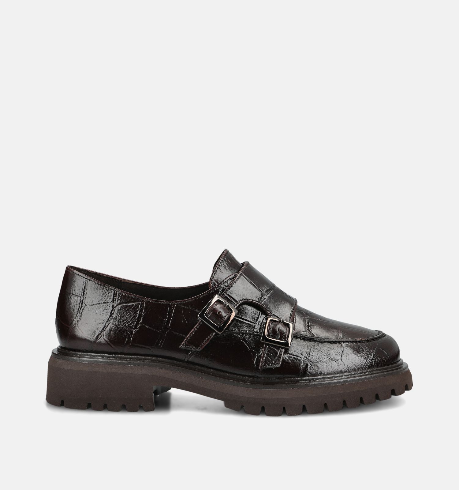 Paul Green Donkerbruine Loafers