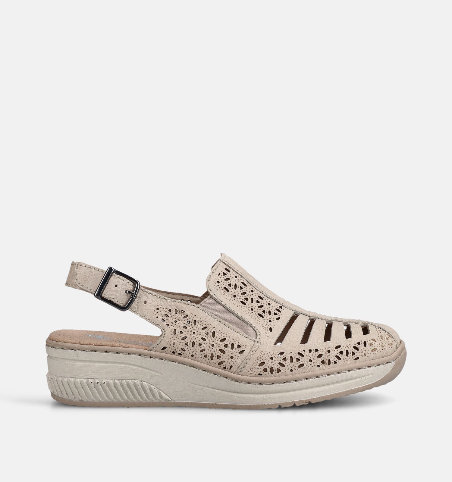 Rieker Chaussures confort en Ecru