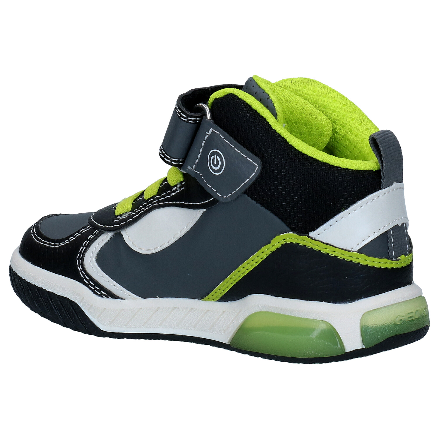 Geox Inek Grijze Hoge Sneakers | TORFS.BE | Gratis verzend en retour
