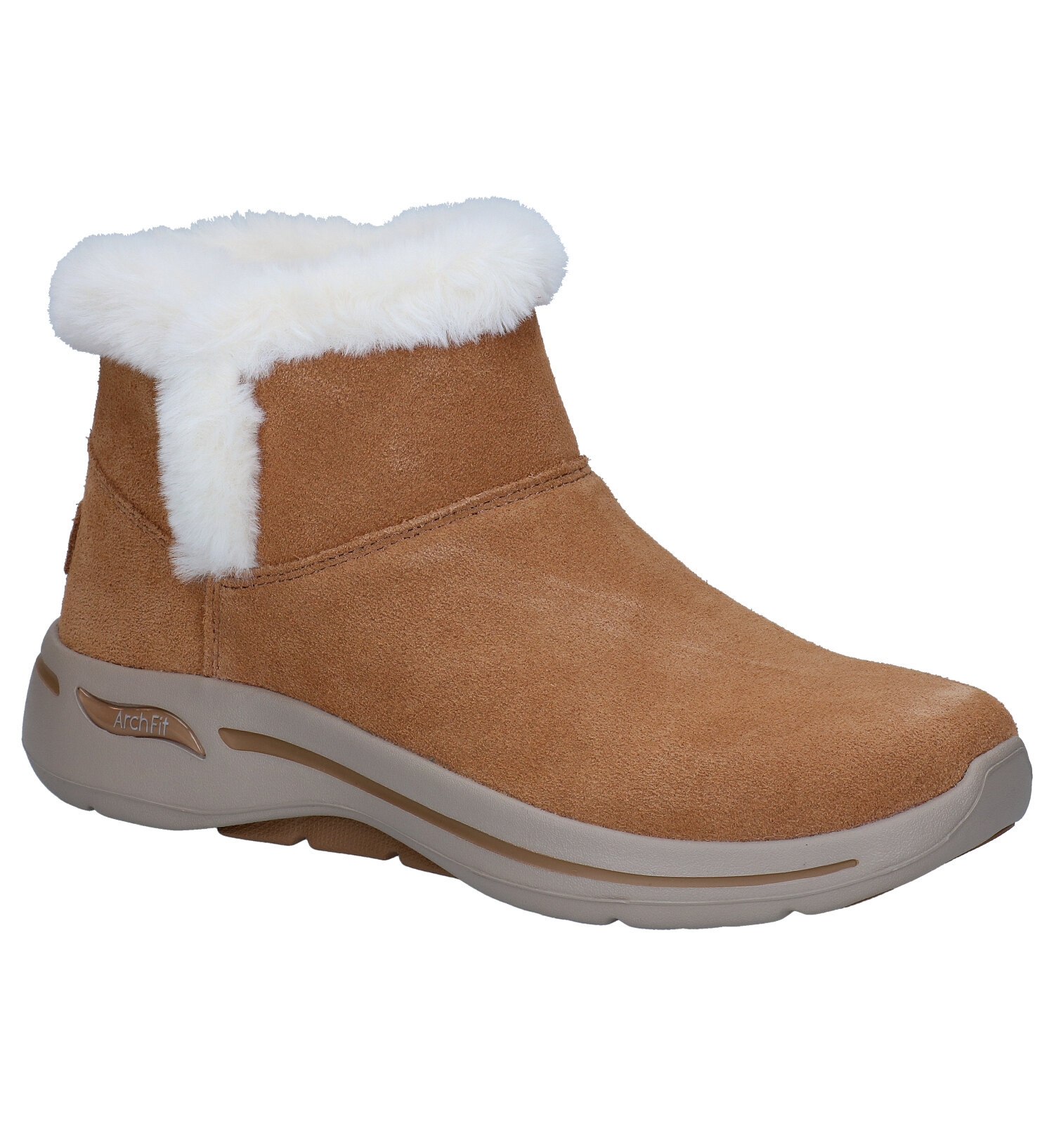 Skechers Go Walk Cognac Dames Outdoorschoenen