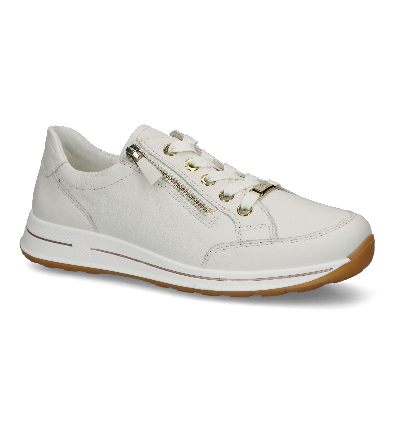 Kalmte Teken Joseph Banks Ara Osaka 2.0 Witte Sneakers | Dames Lage schoenen