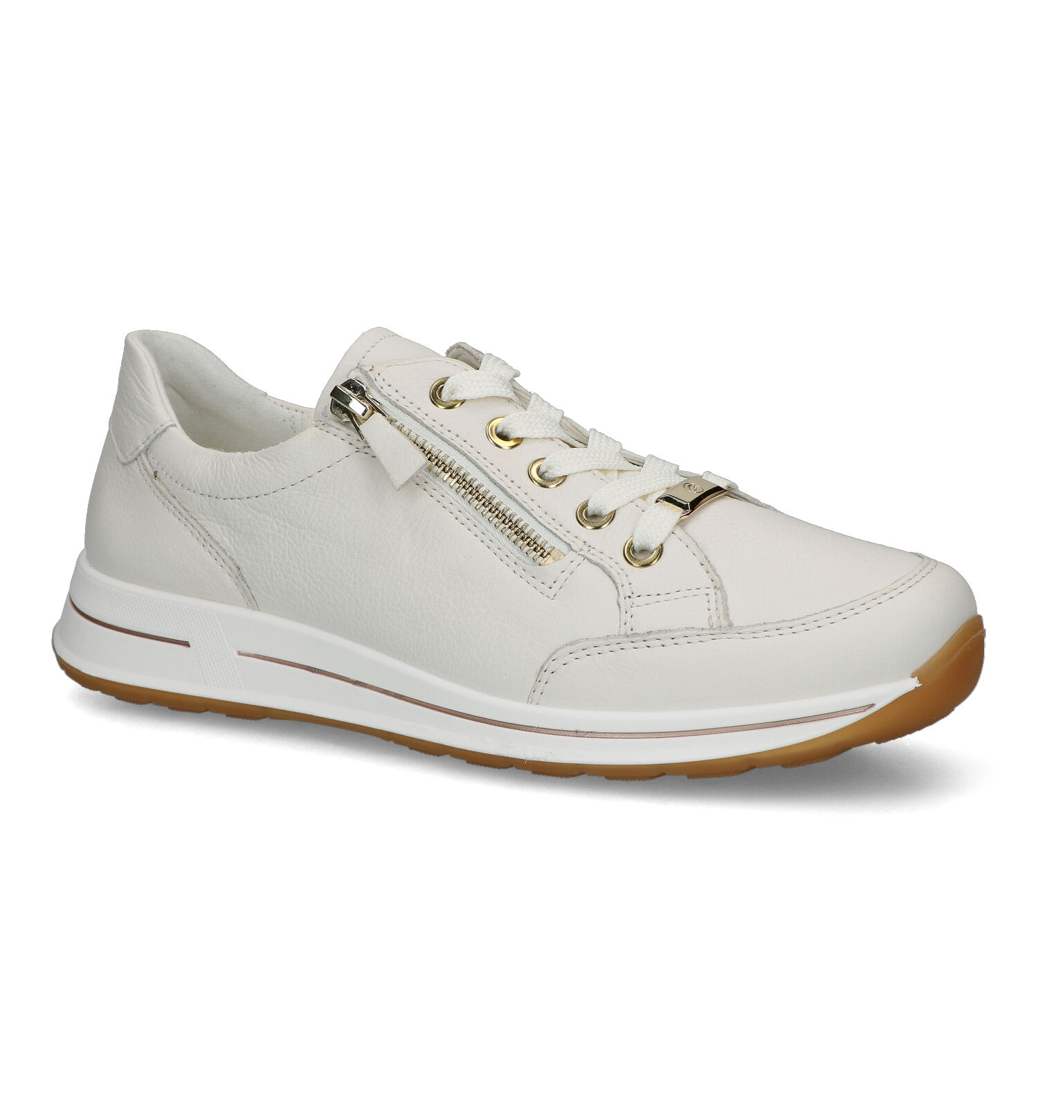 diep Plakken Grand Ara Osaka 2.0 Witte Sneakers | Dames Lage schoenen