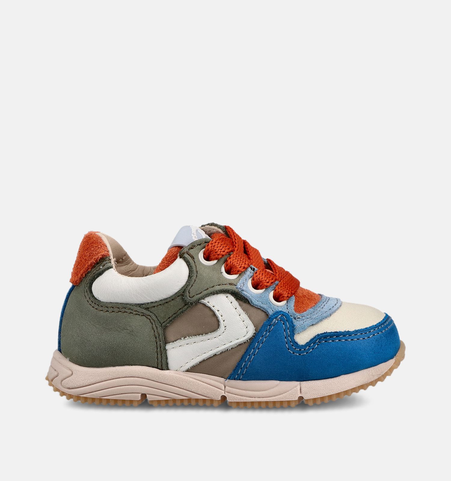 STONES and BONES Coly Baskets Color block en Bleu/Vert