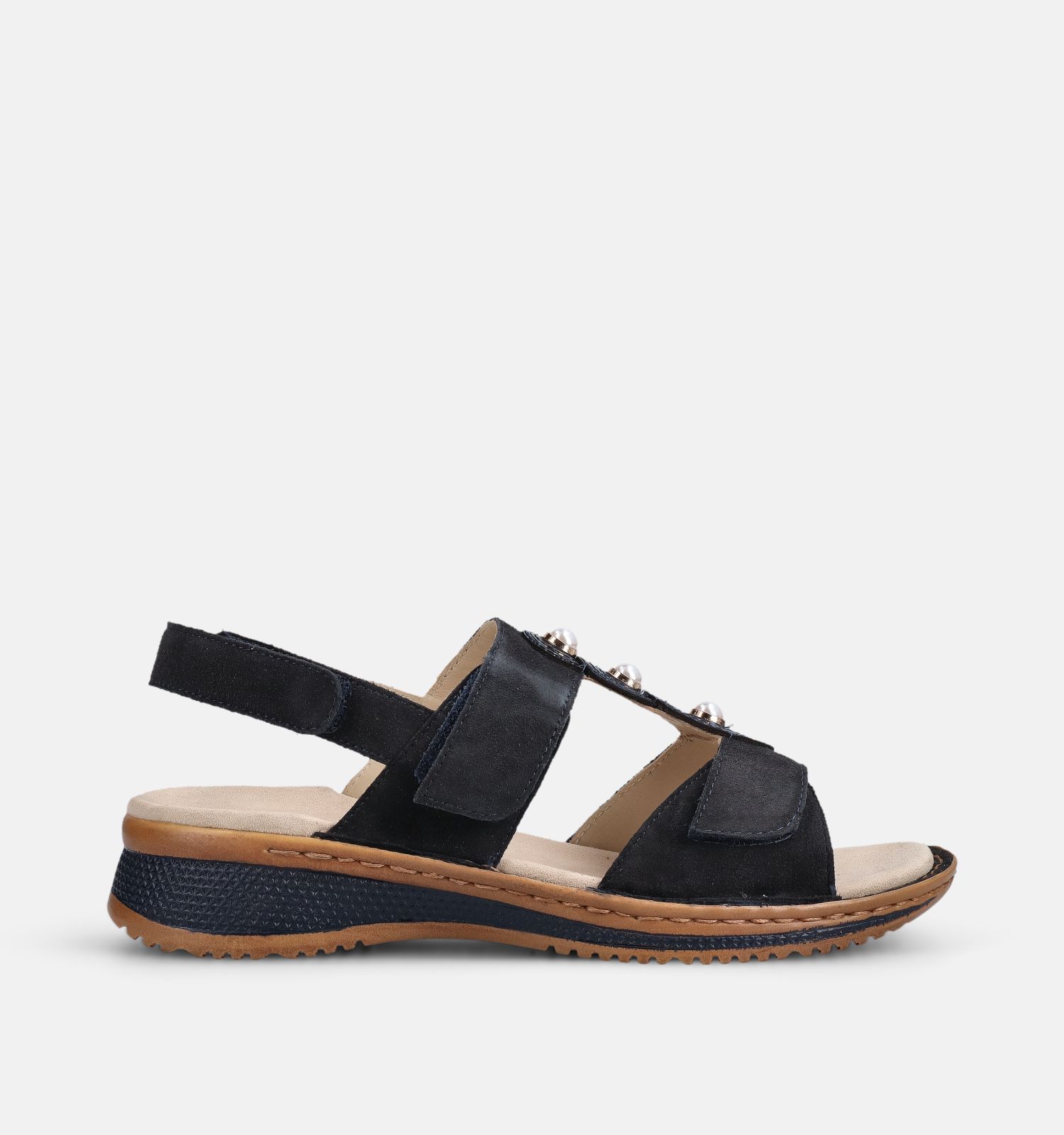 Ara Hawaii 2.0 Donkerblauwe Sandalen