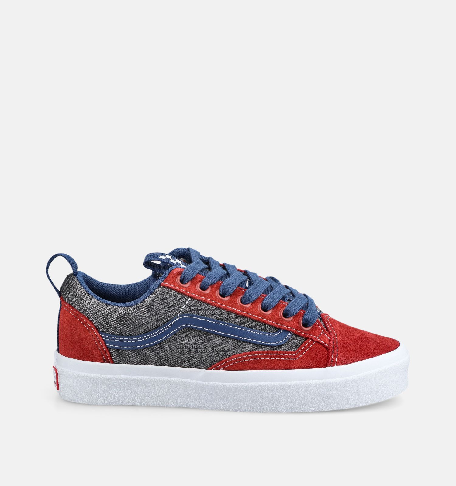 Vans Old Skool Baskets basses en Vert kaki/Rouge