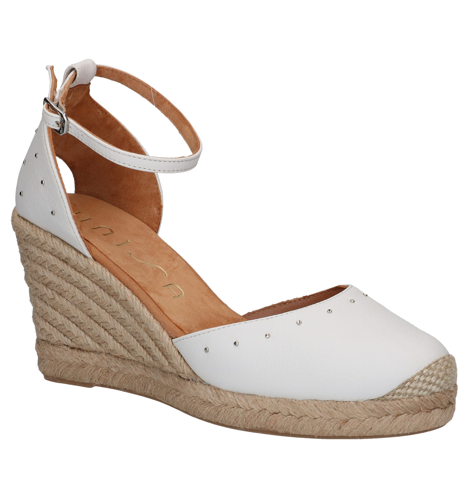 Unisa Dames Sandalen Wit Neno trouw | Van den Assem