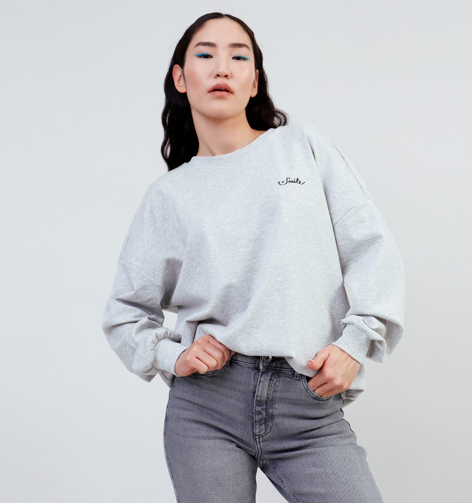 Pieces Julle Grijze Sweater Dames Truien Online op TORFS.BE