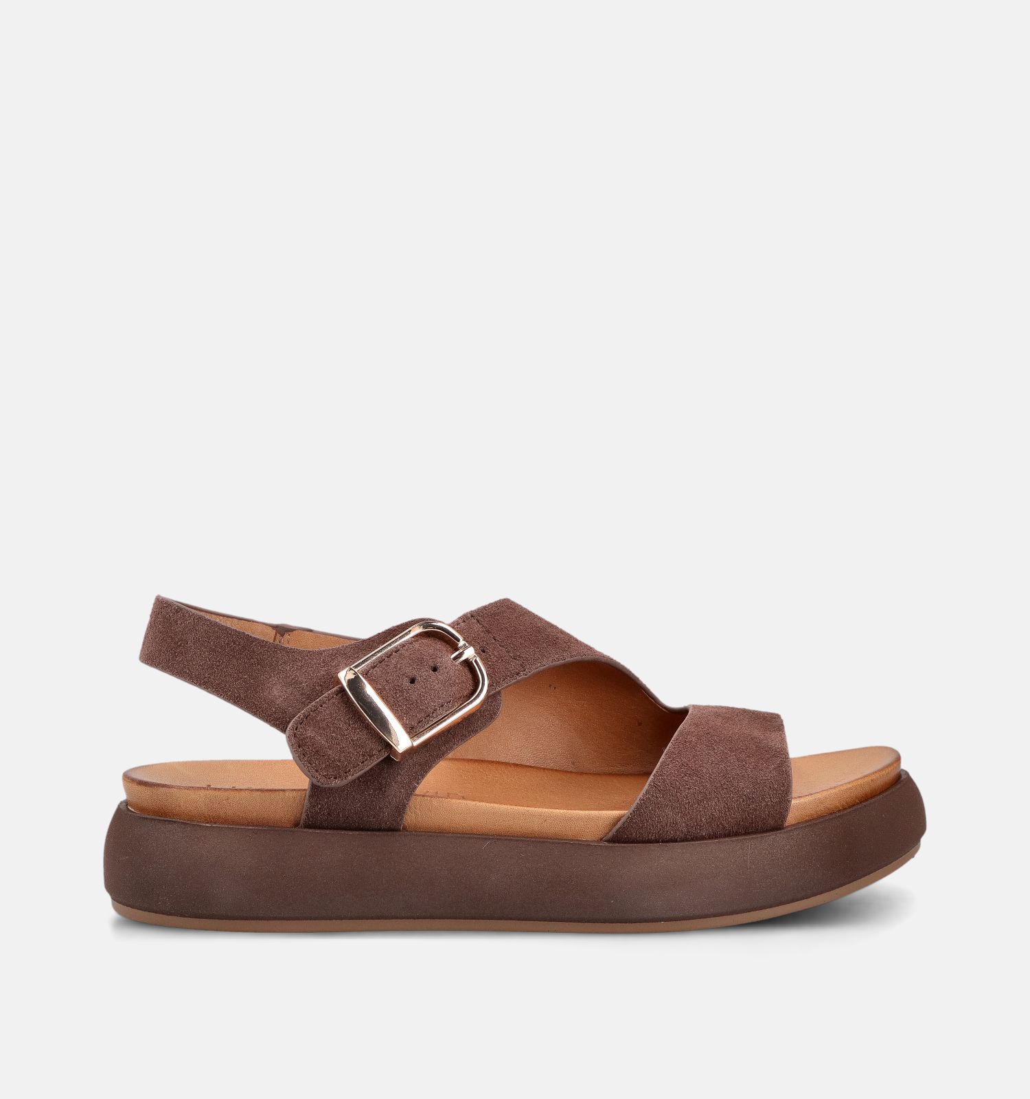 Laurent David Sandales en Marron