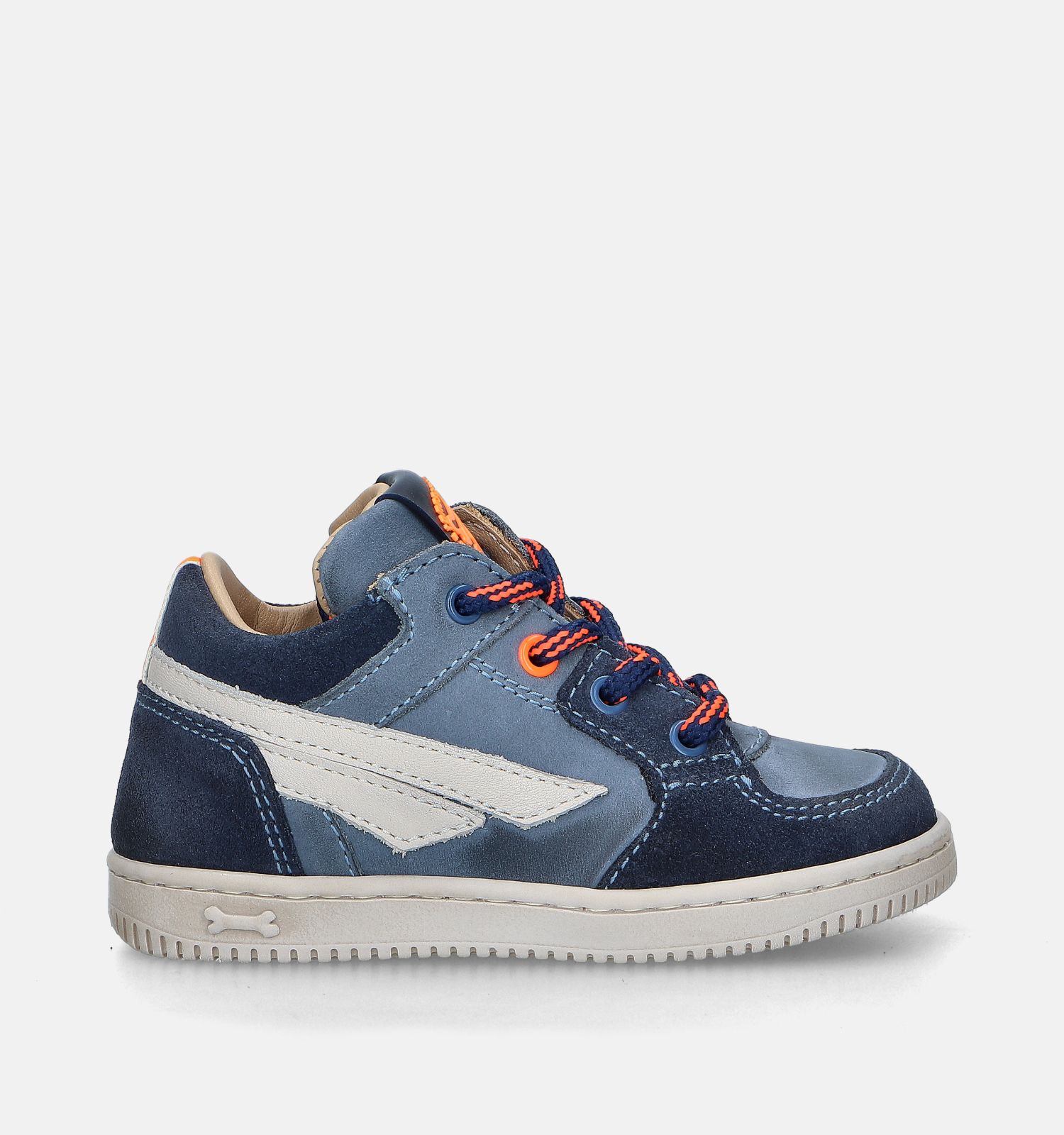 STONES and BONES Nomi Blauwe Babyschoenen