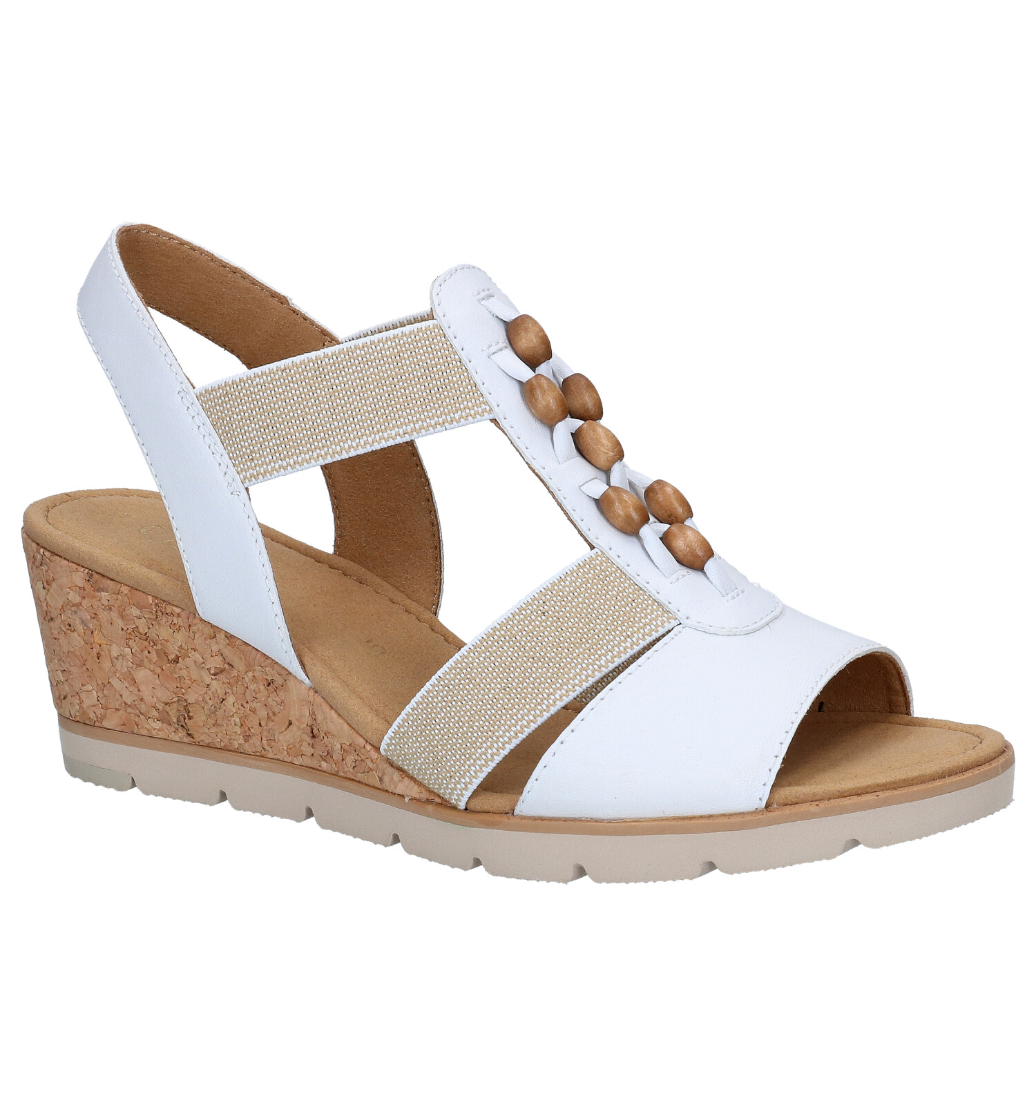 Gabor Witte Sandalen | TORFS.BE | Gratis verzend en retour