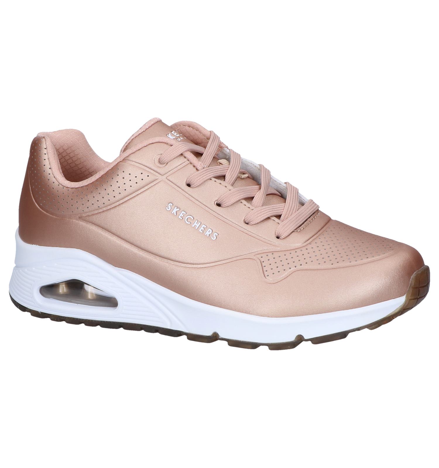 skechers memory foam homme rose