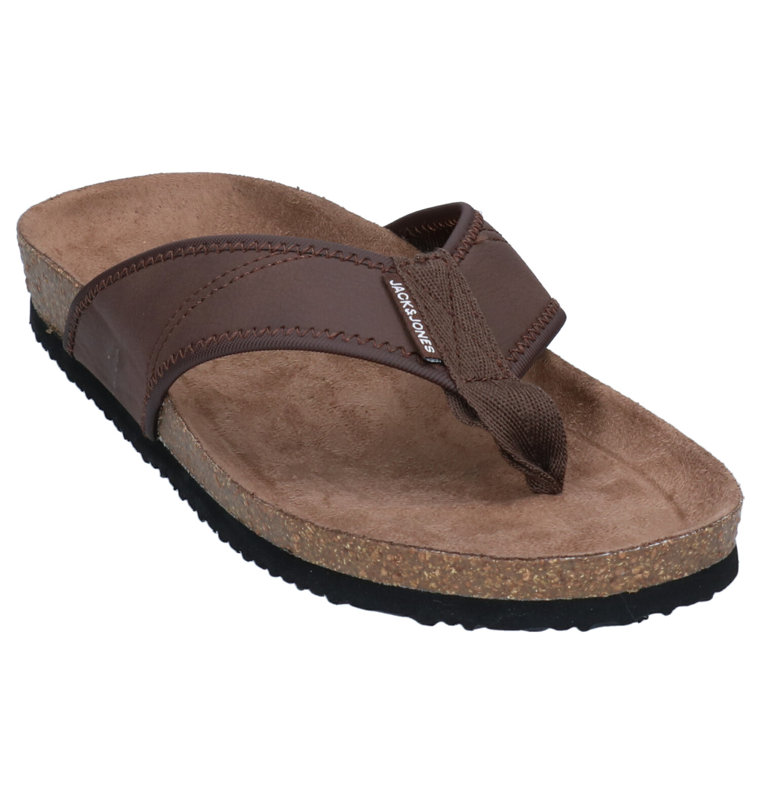 Jack \u0026 Jones Dom Bruine Teenslippers | TORFS.BE | Gratis verzend en retour