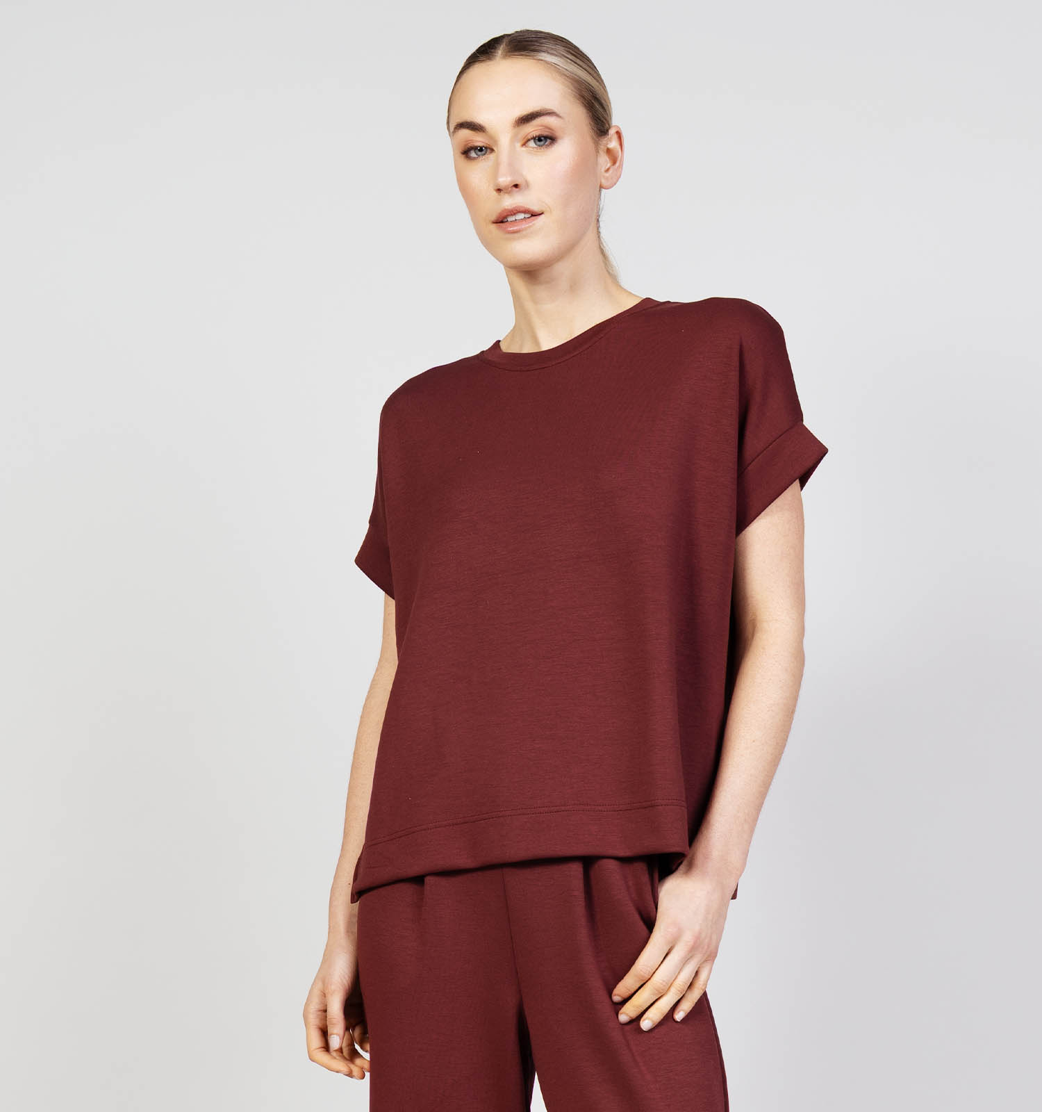 Vero Moda Hali Bordeaux T-shirt