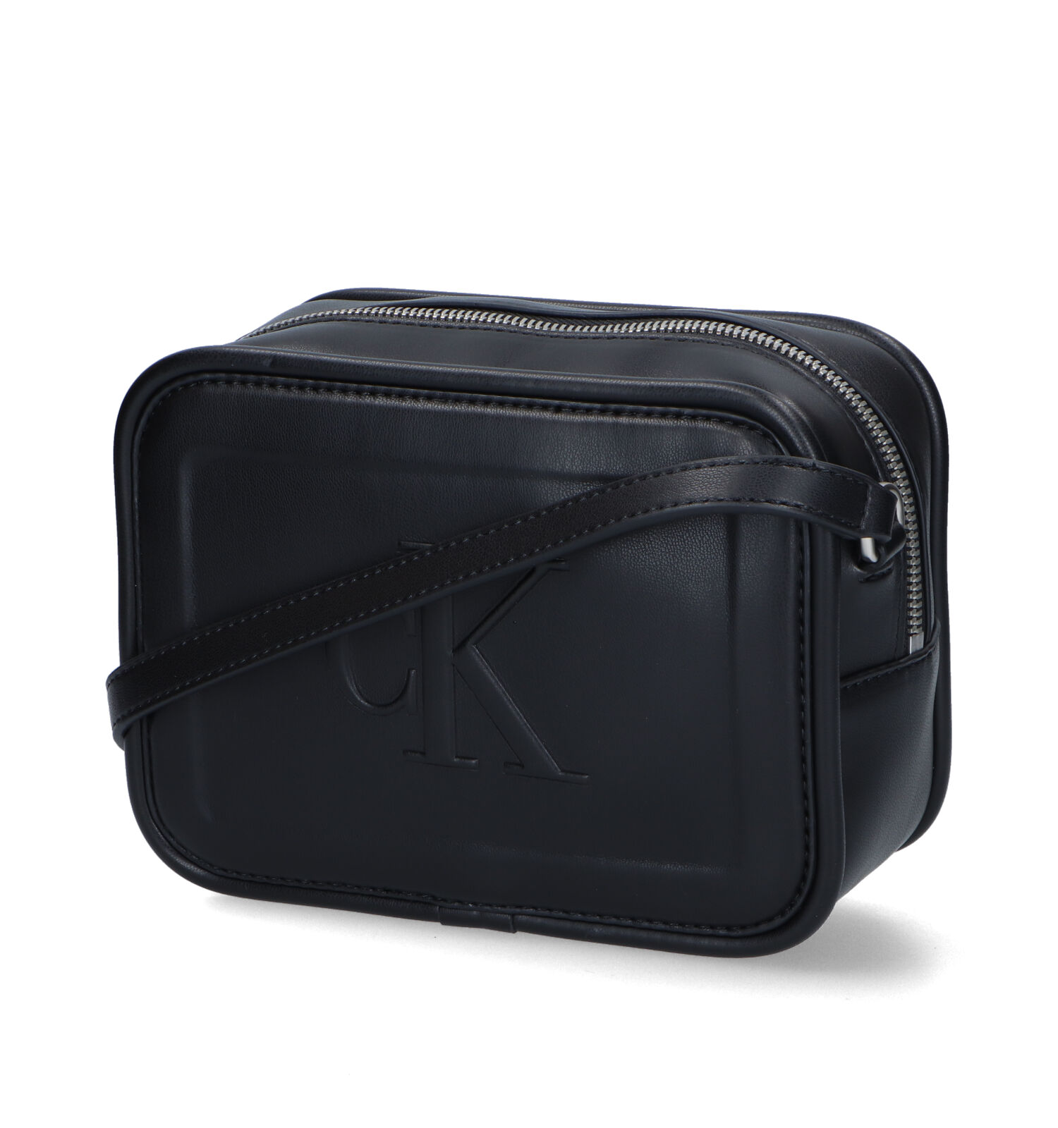 Calvin Klein Sculpted Zwarte Crossbody Tas Dames Crossbody tassen Online op TORFS.BE