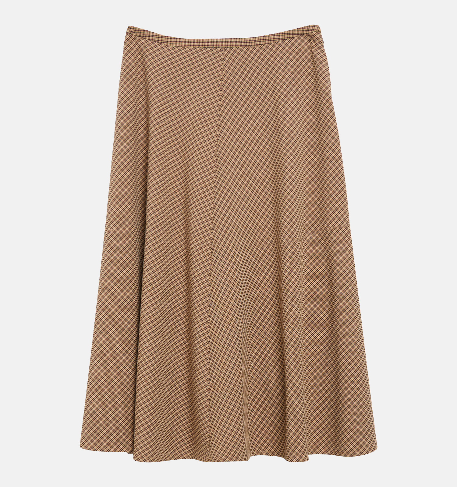comma Jupe mi-longue en Marron