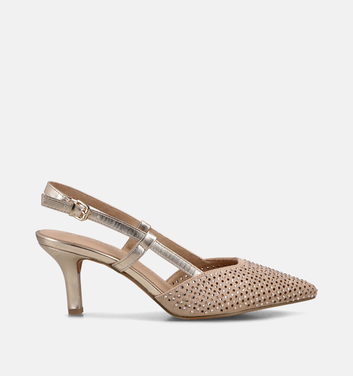 Marco Tozzi Gouden Slingback Pumps