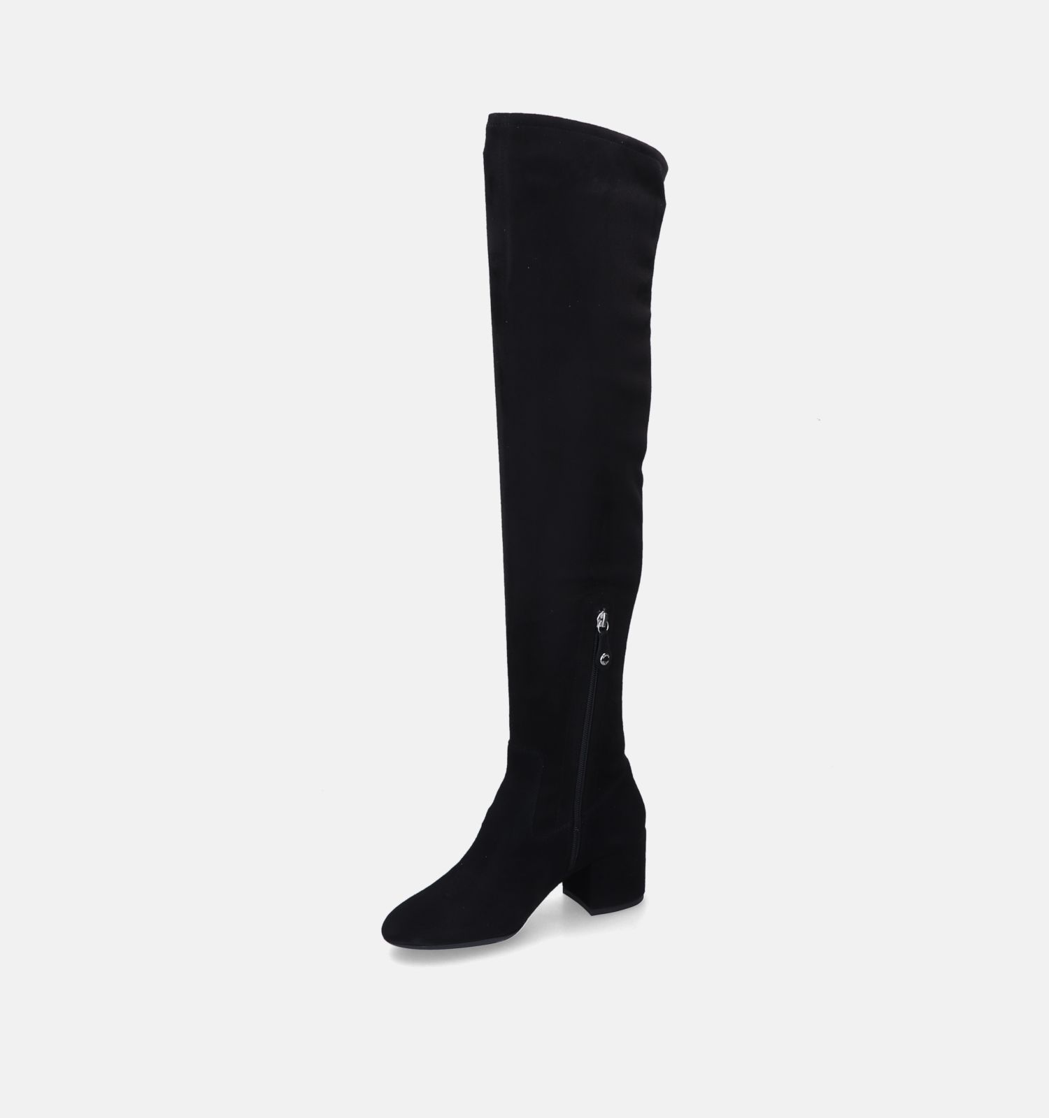 Geox Eleana Zwarte Overknee Laarzen | TORFS.BE | Gratis verzend en retour