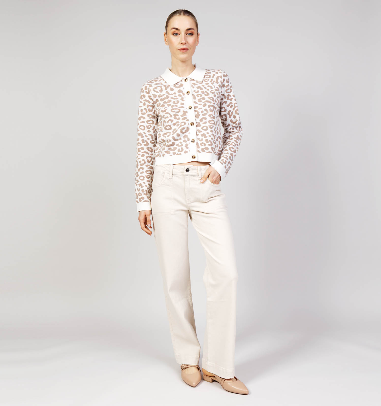 Desires Florence Pantalon classique en Beige