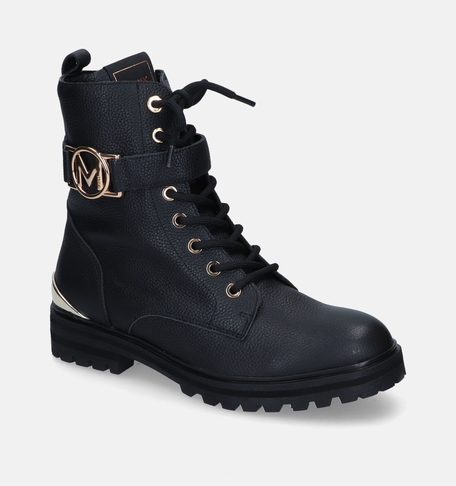 Mexx Kyana Zwarte Boots Veterboots | TORFS.BE
