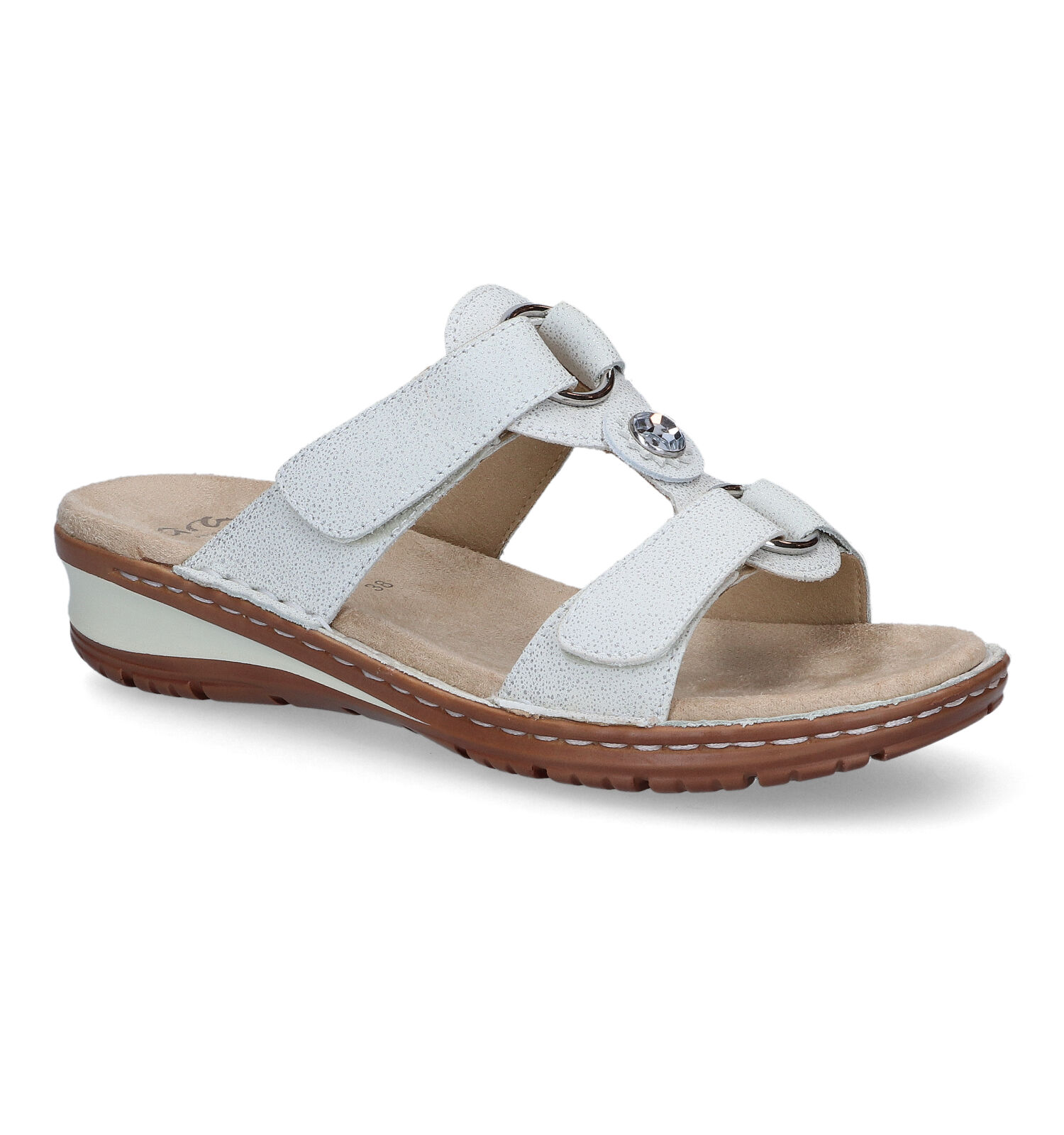 Ara Hawaii Ecru Slippers | TORFS.BE | Gratis verzend en retour