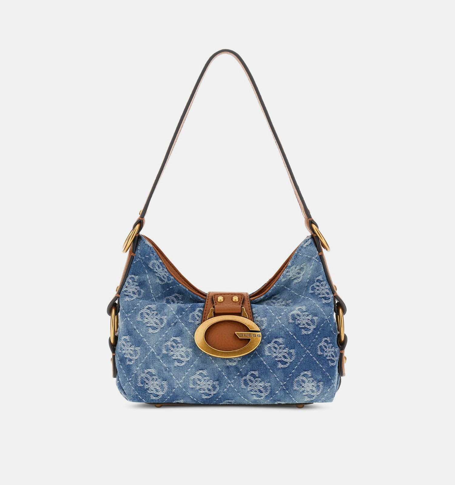 Guess Camden Mini Blauwe Schoudertas