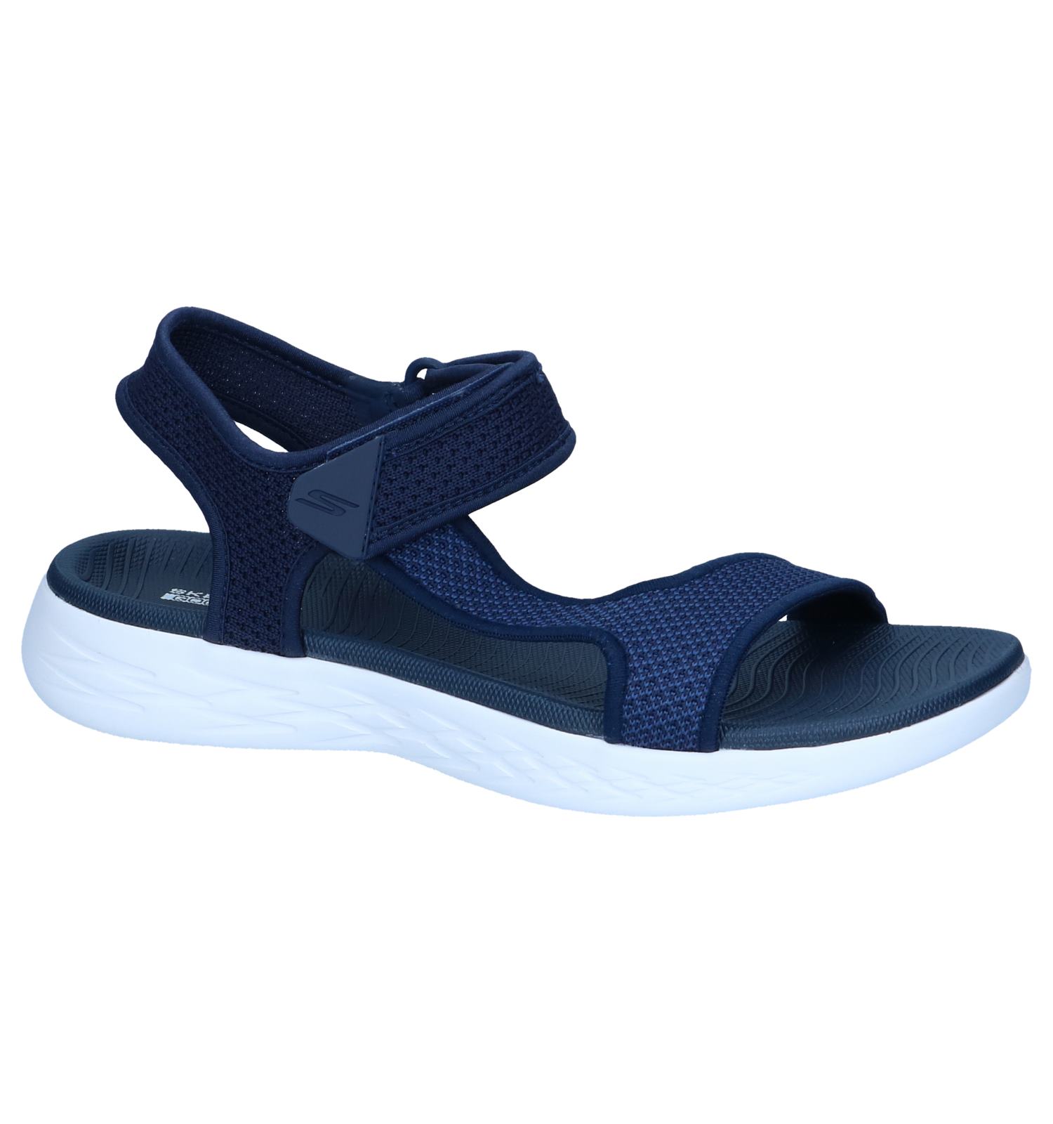 sandale skechers bleu