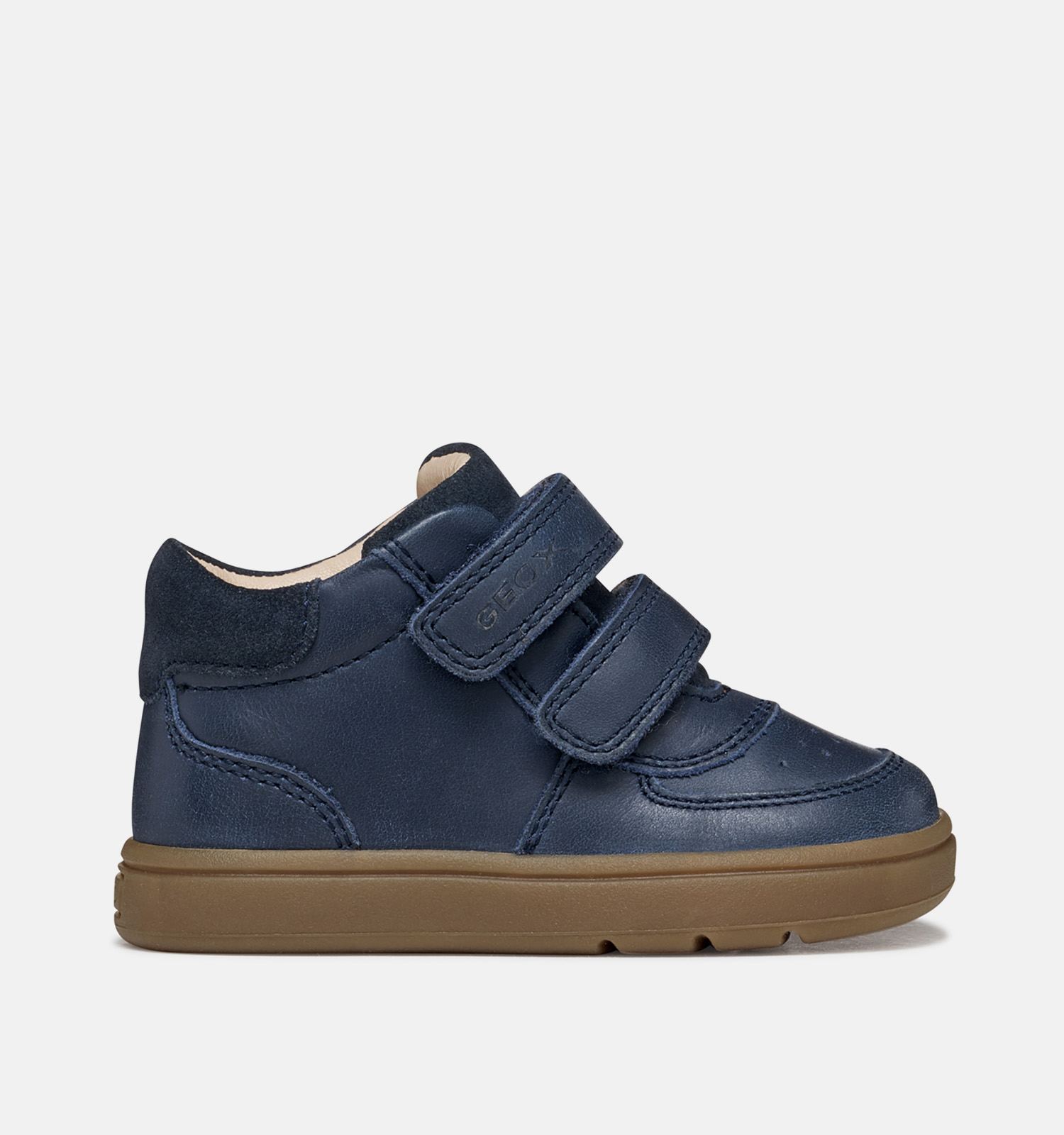 Geox Biglia Boy Donkerblauwe Boots met Velcro