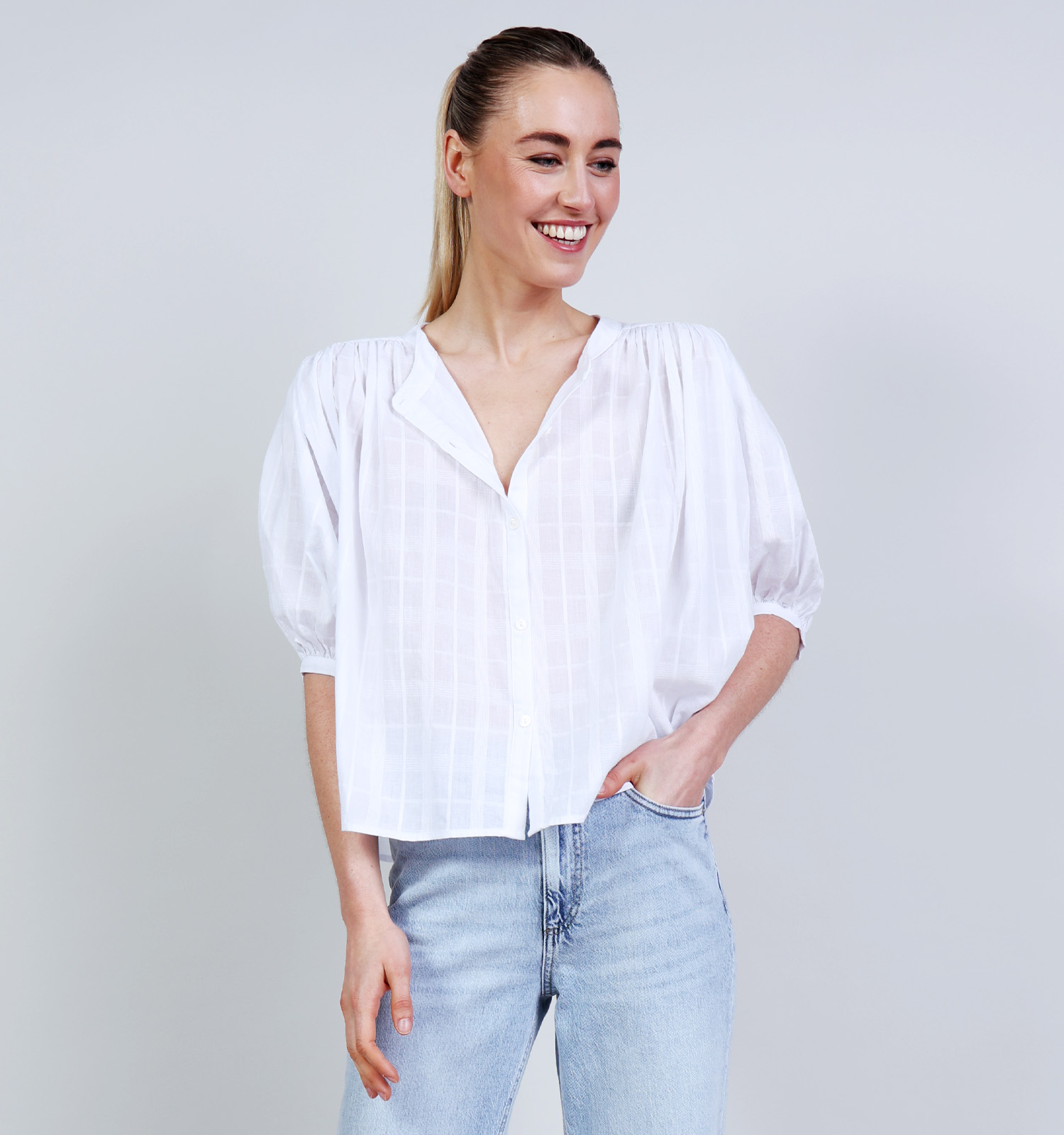 Orfeo Adrian Witte Blouse
