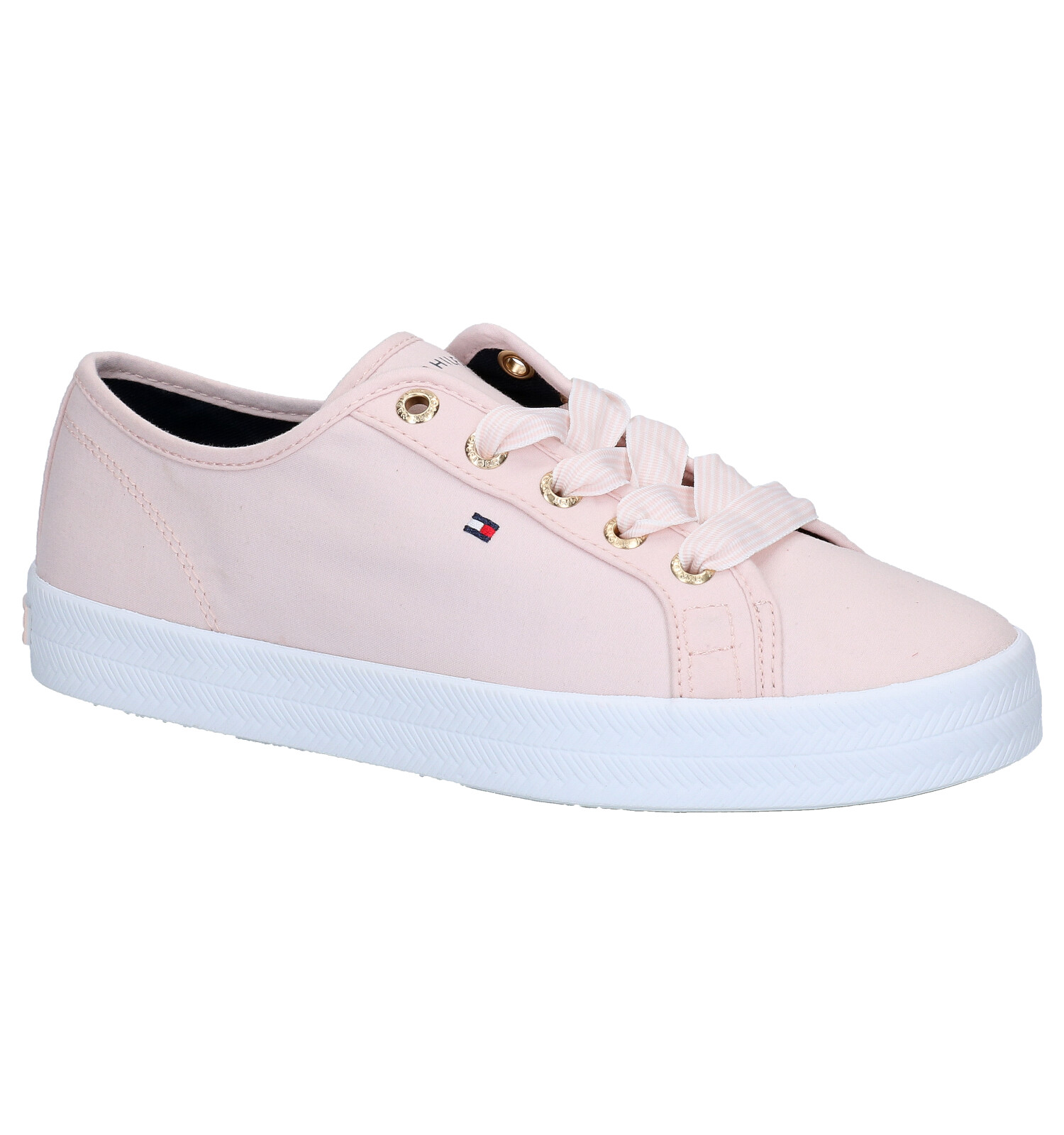 Tommy Hilfiger Essential Roze Sneakers | TORFS.BE | Gratis verzend en retour