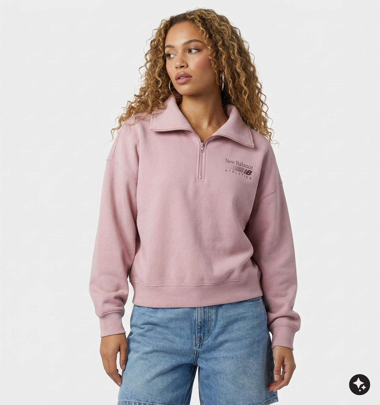 New Balance Roze Sweater