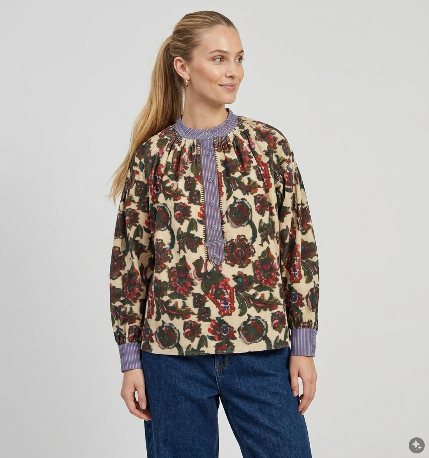 Orfeo Abby Beige Blouse