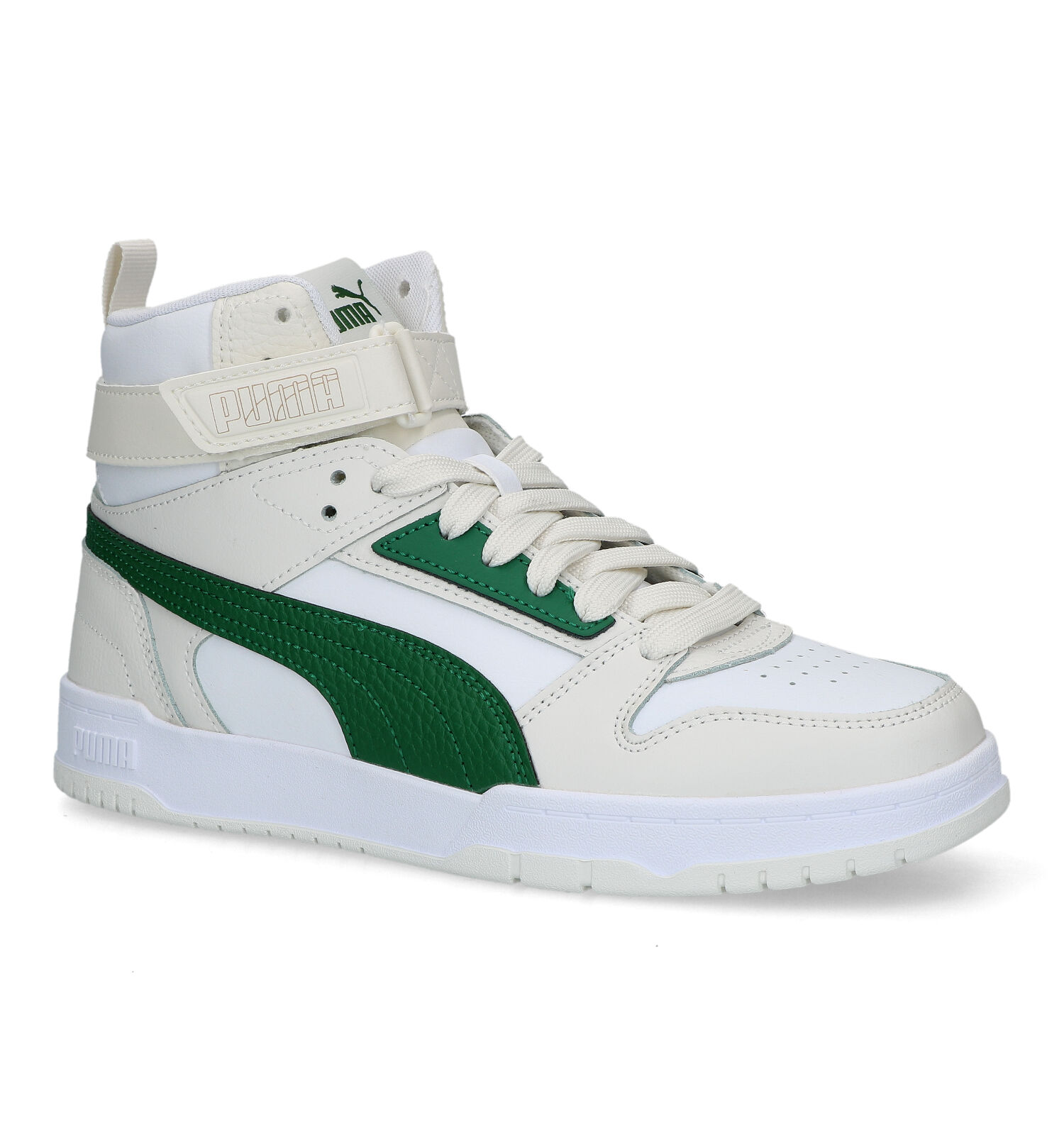 Caius Grondig Zeeanemoon Puma RBD Game Witte Hoge Sneakers | Dames Sneakers