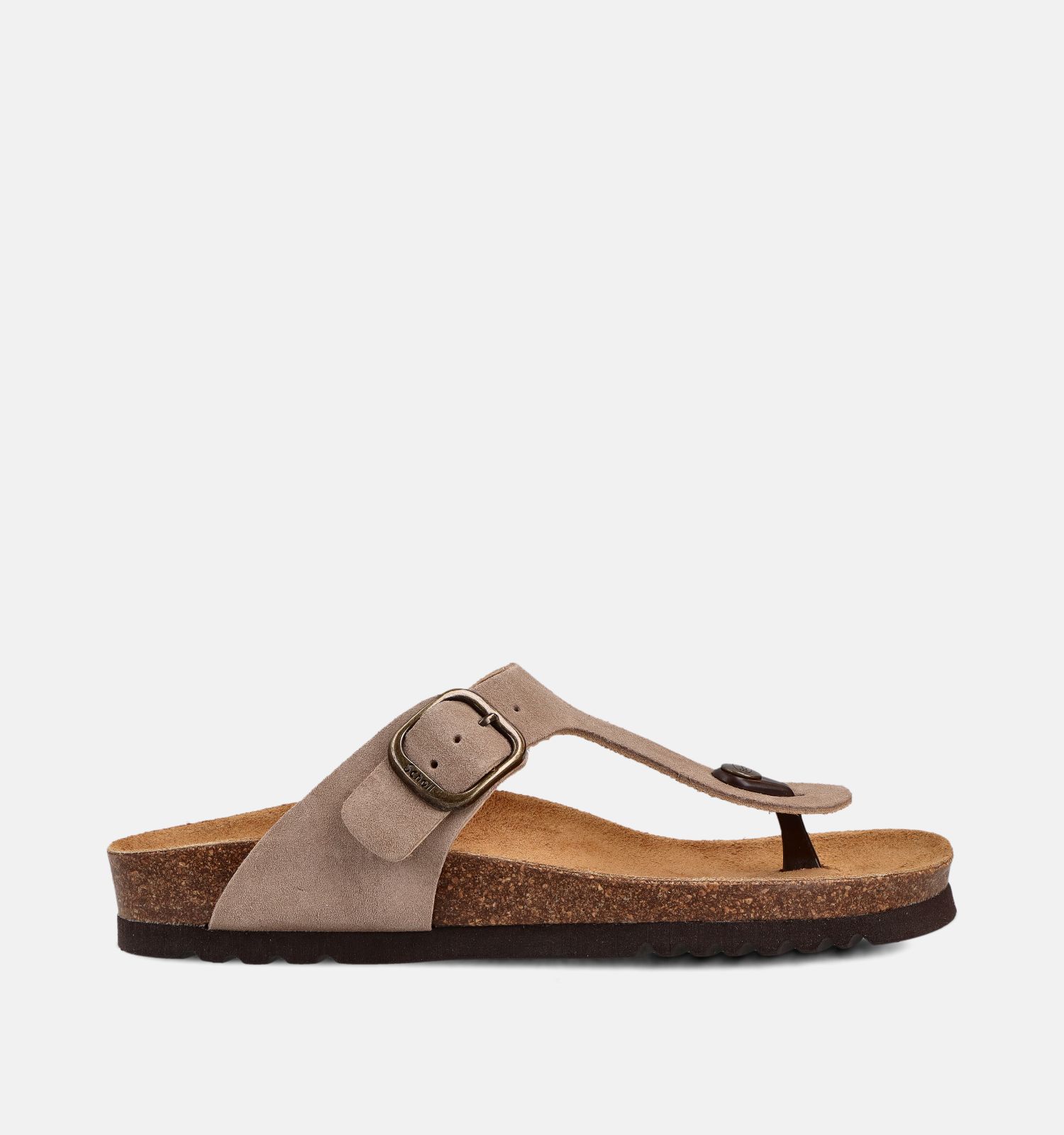 Scholl Anais Nu-pieds plates en Beige