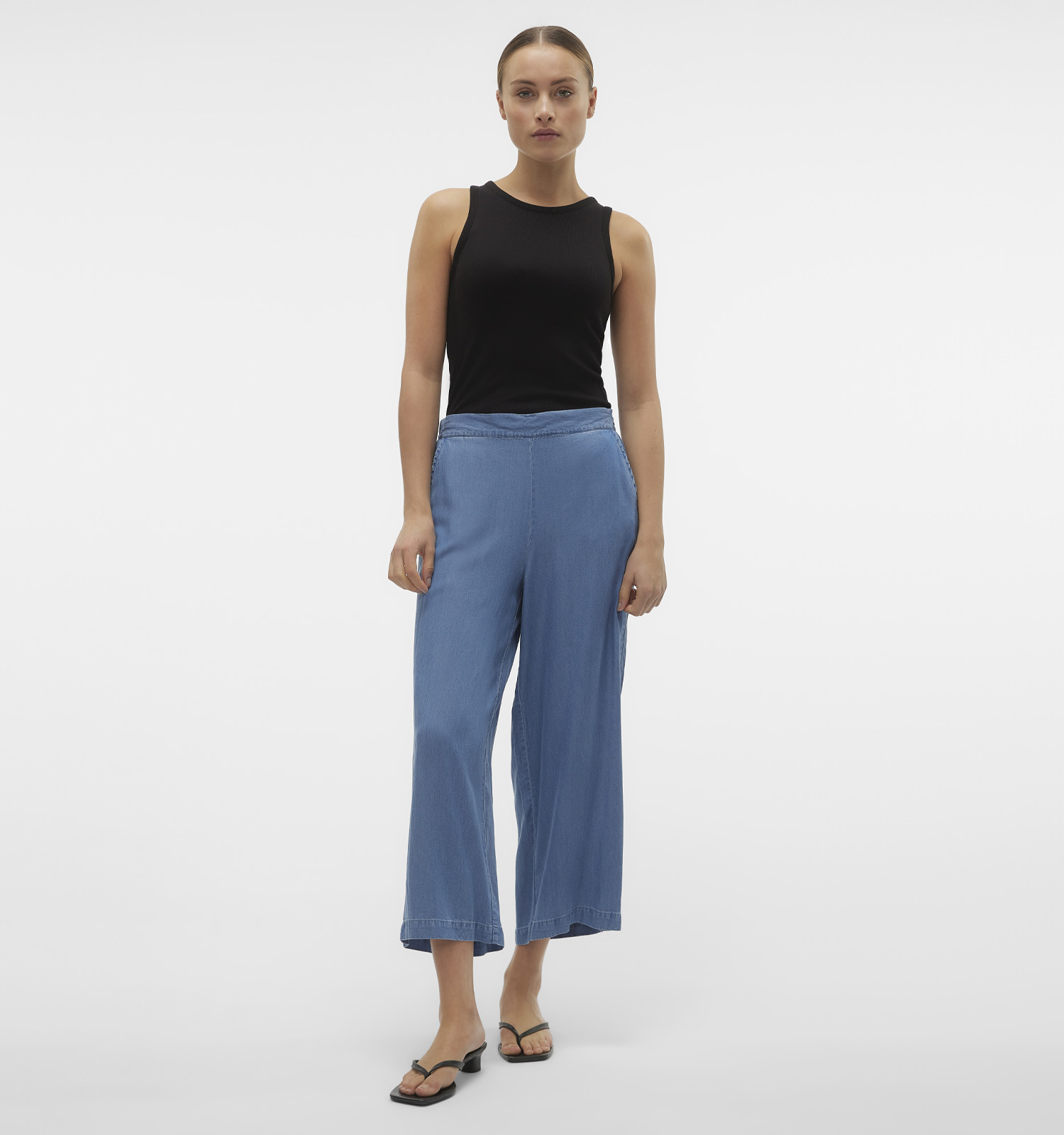 Vero Moda Bree Pantalon en Bleu