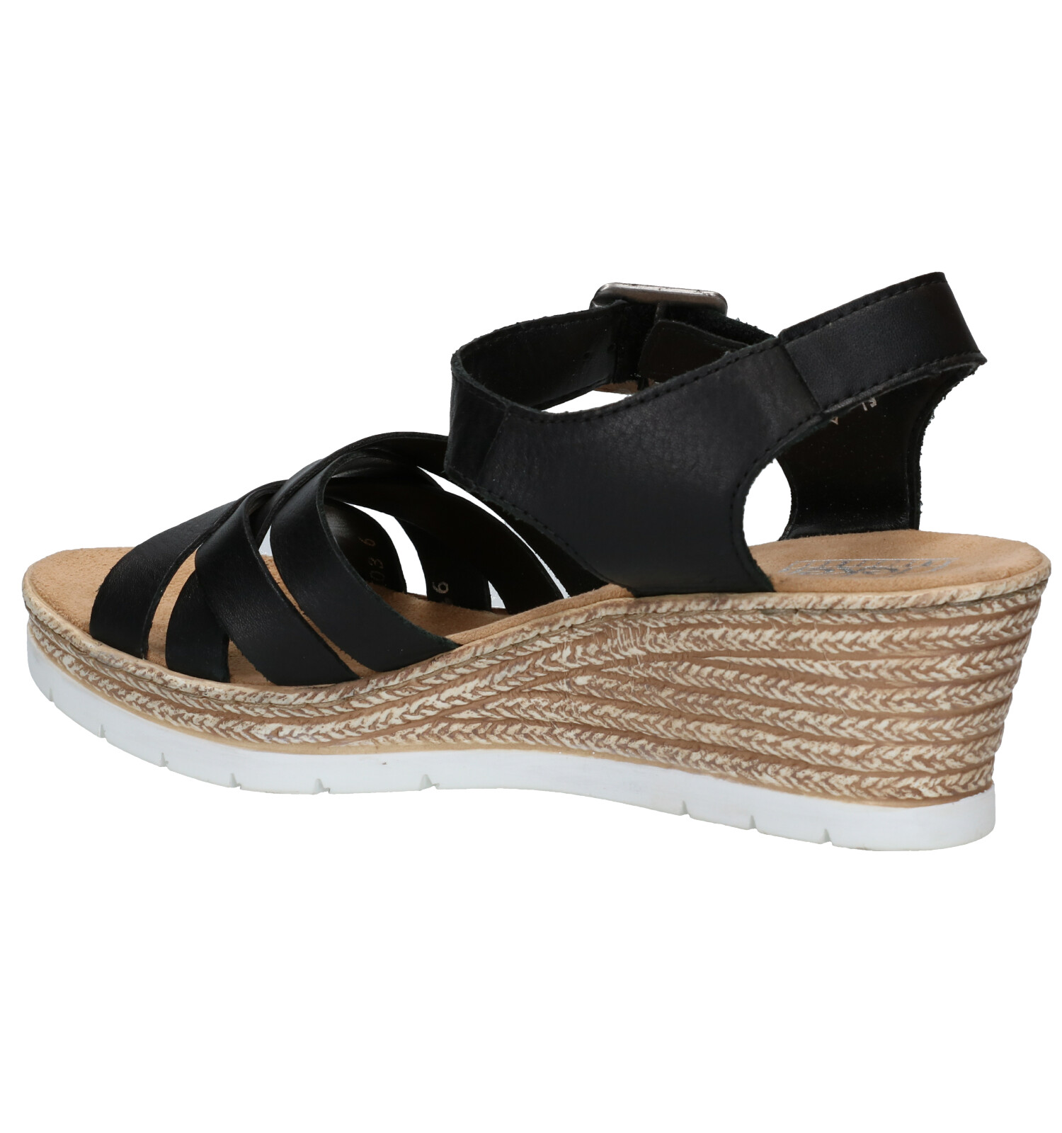 Rieker Zwarte Sandalen | TORFS.BE | Gratis verzend en retour