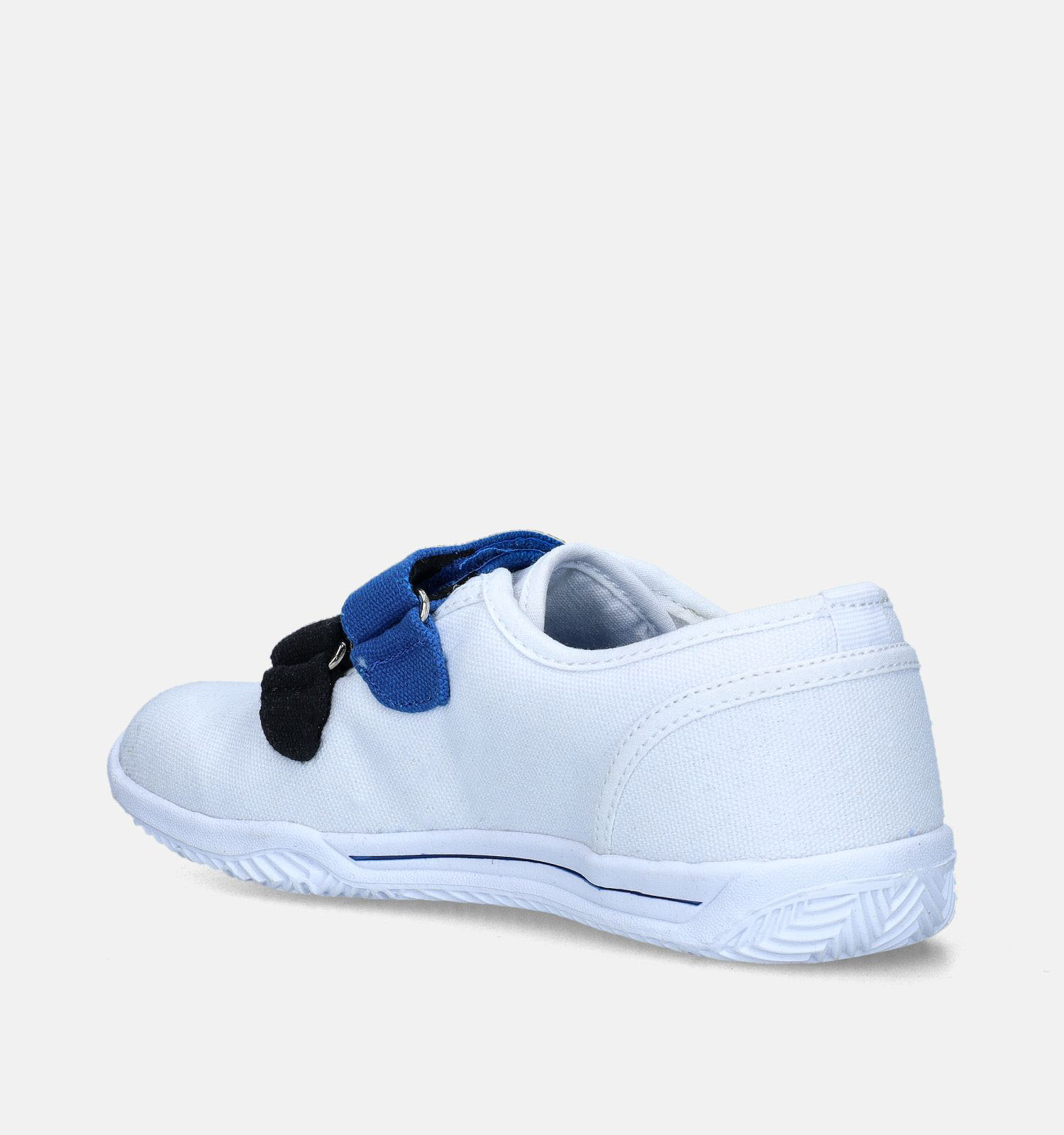 Deto Witte Turnpantoffels met Velcro | TORFS.BE | Gratis verzend en retour