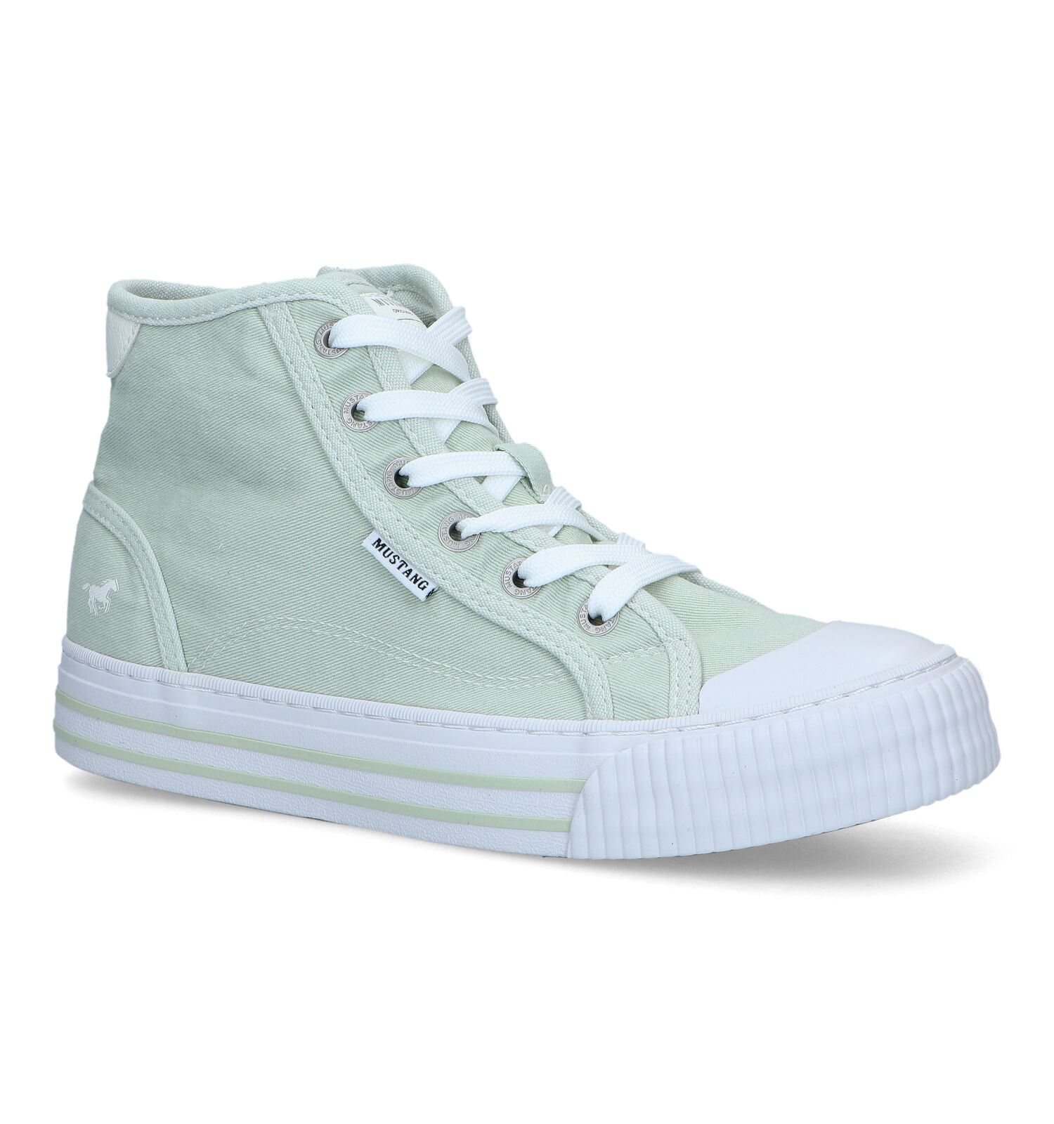 Mustang Groene Sneakers |